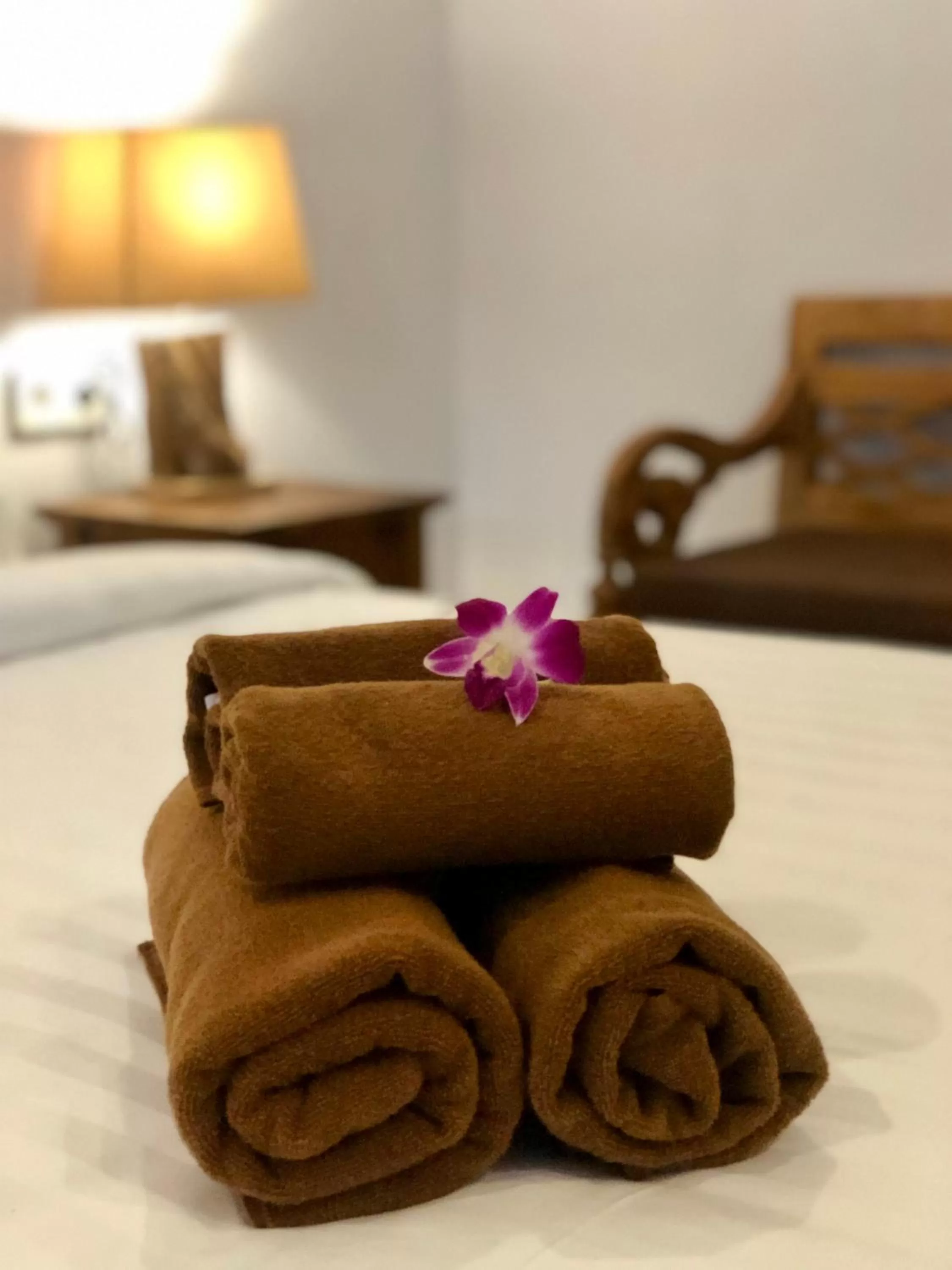 Bed in The Hidden Bali Inn