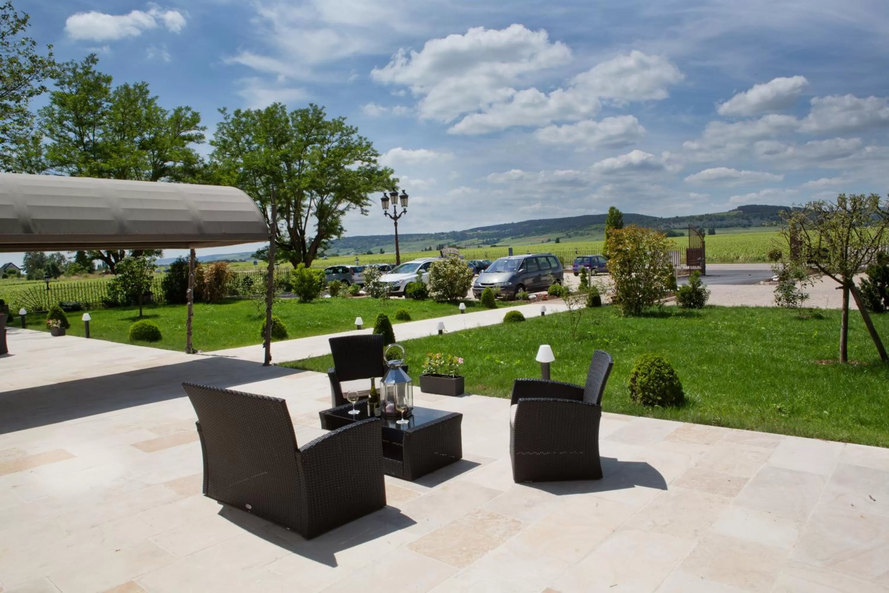 Patio in Ermitage De Corton - Teritoria