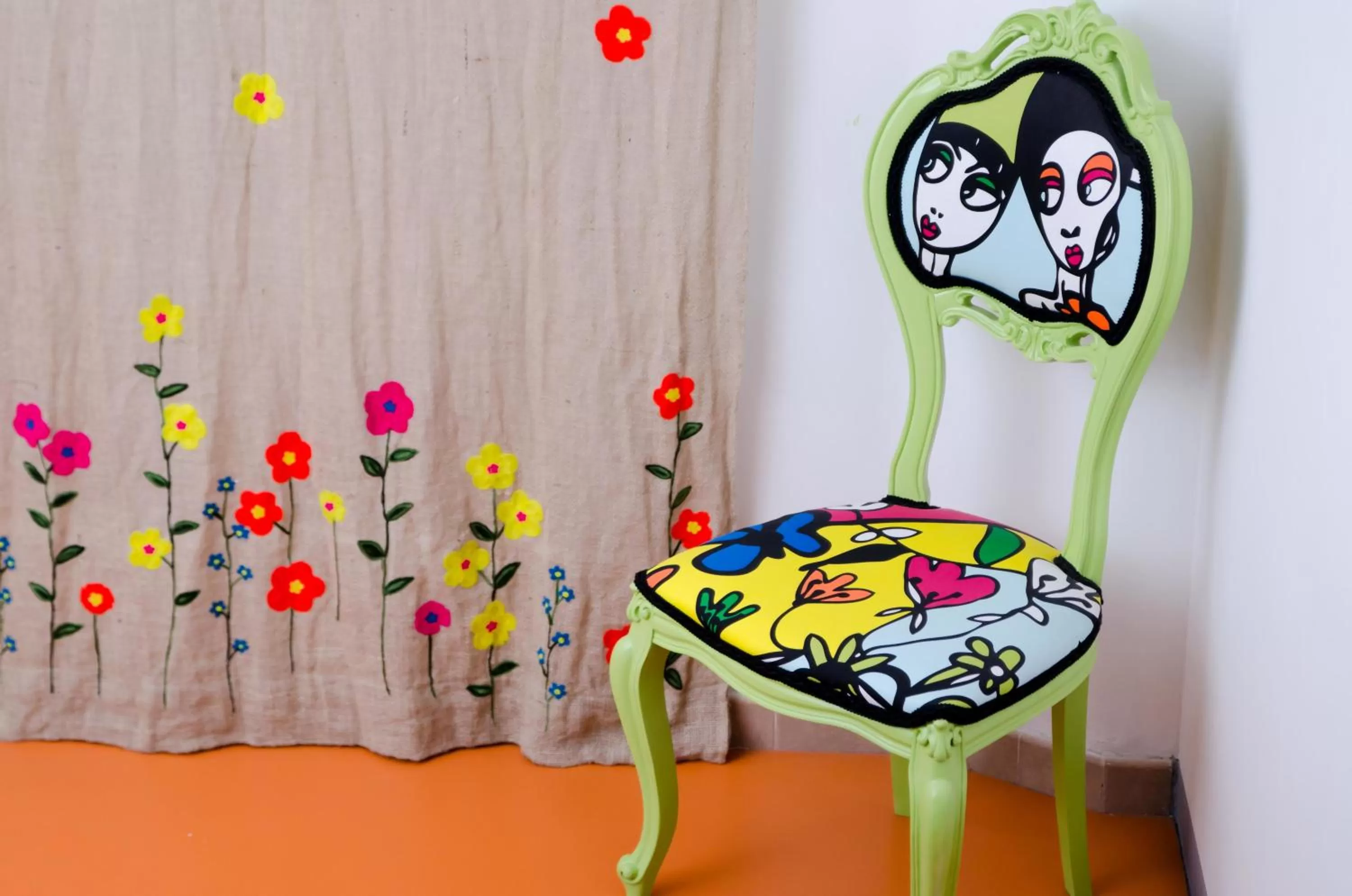 Decorative detail in Albergo Villa Gaia