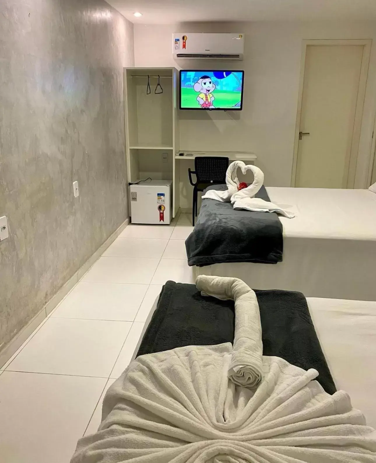 Comfort Quadruple Room in Pousada da Orla Comfort Quadruple Room in Pousada da Orla