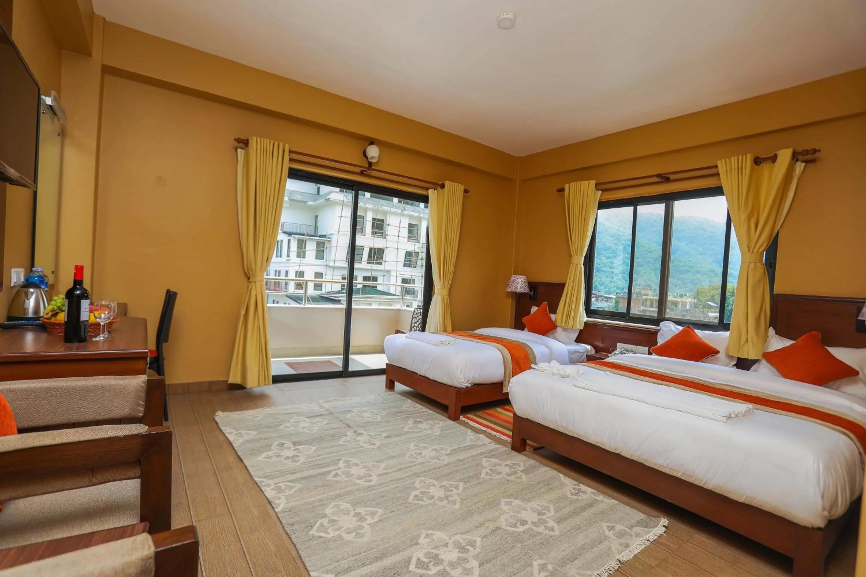 Bed in Hotel The Clock