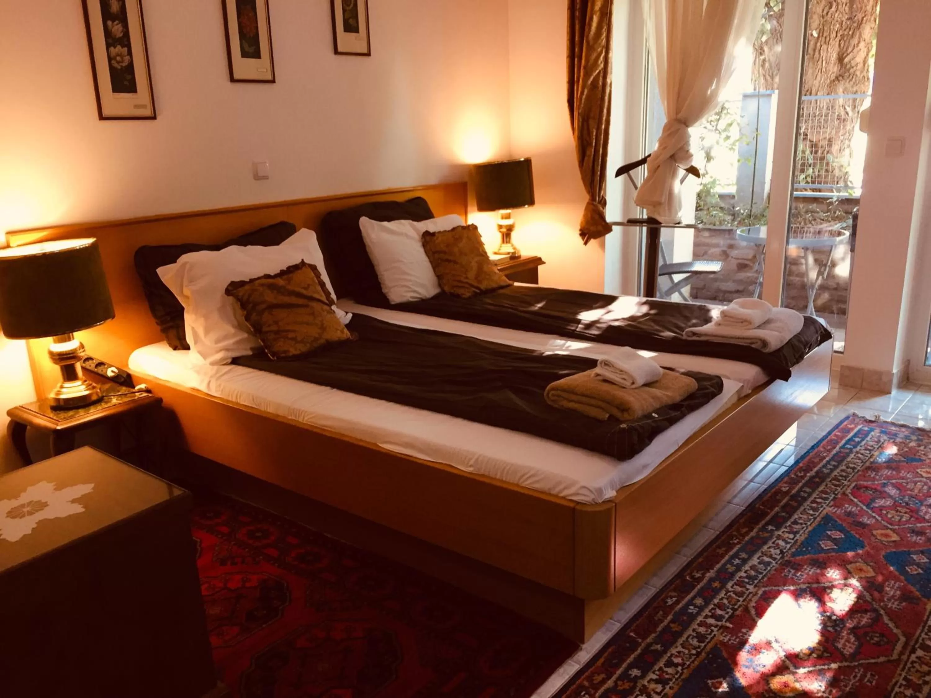 Bed in Pansion Vila Vanda