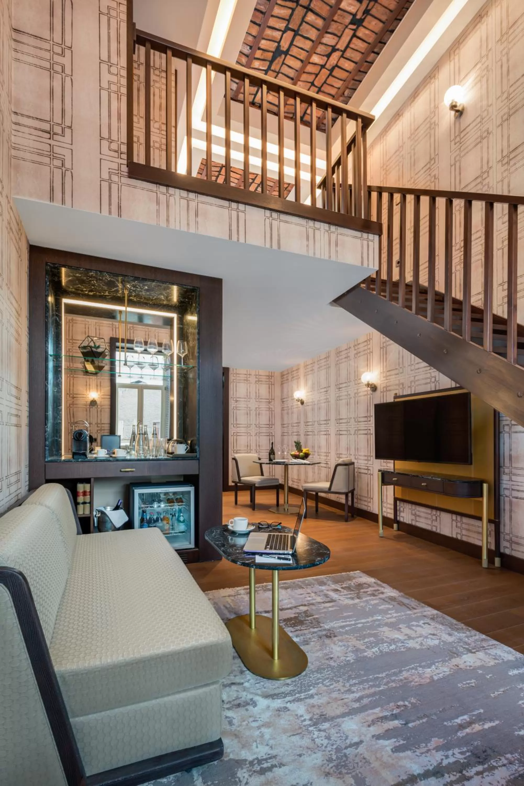 Living room in The Galata Hotel Istanbul - MGallery Collection