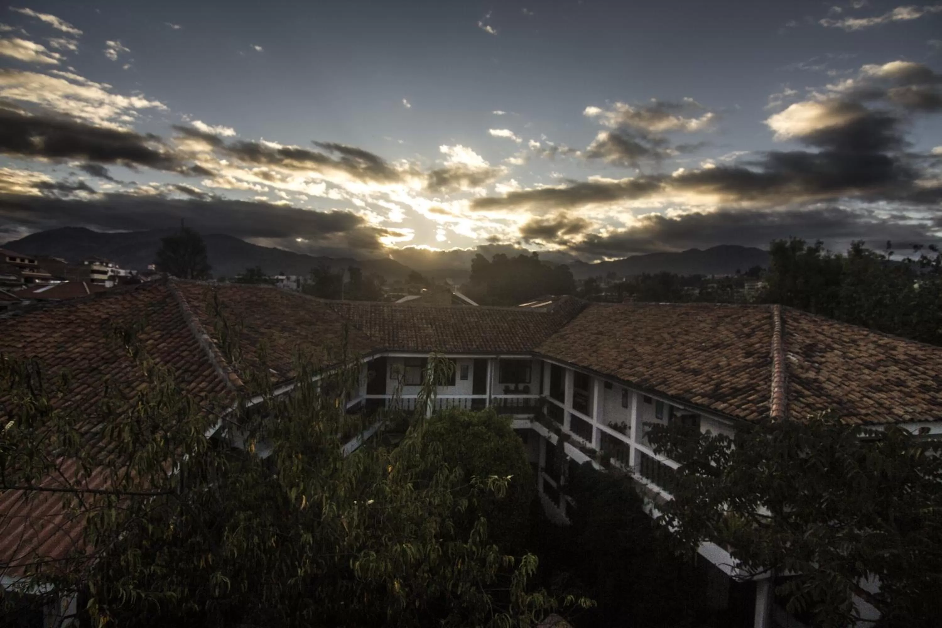 Bird's eye view, Property Building in Apartamentos Otorongo Cuenca Ecuador