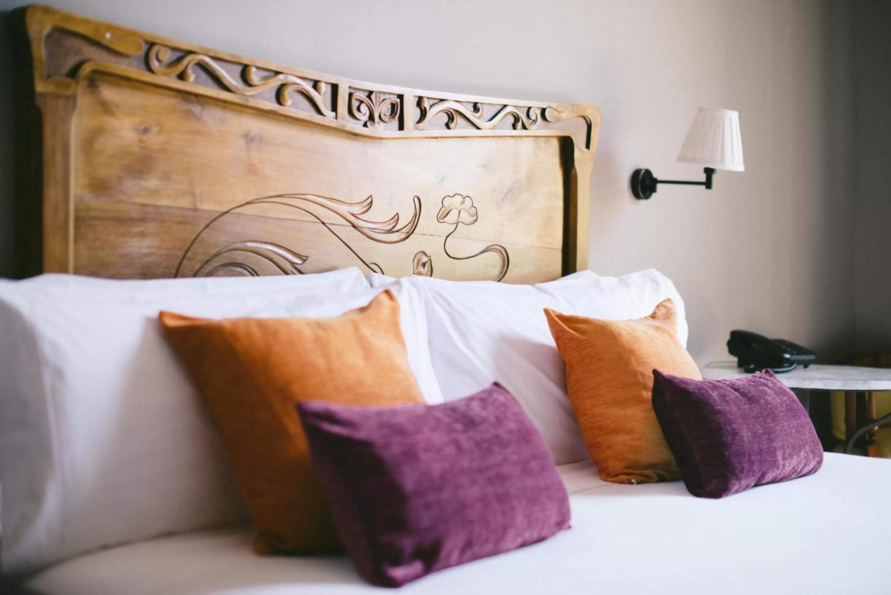 Decorative detail, Bed in Circa 1905