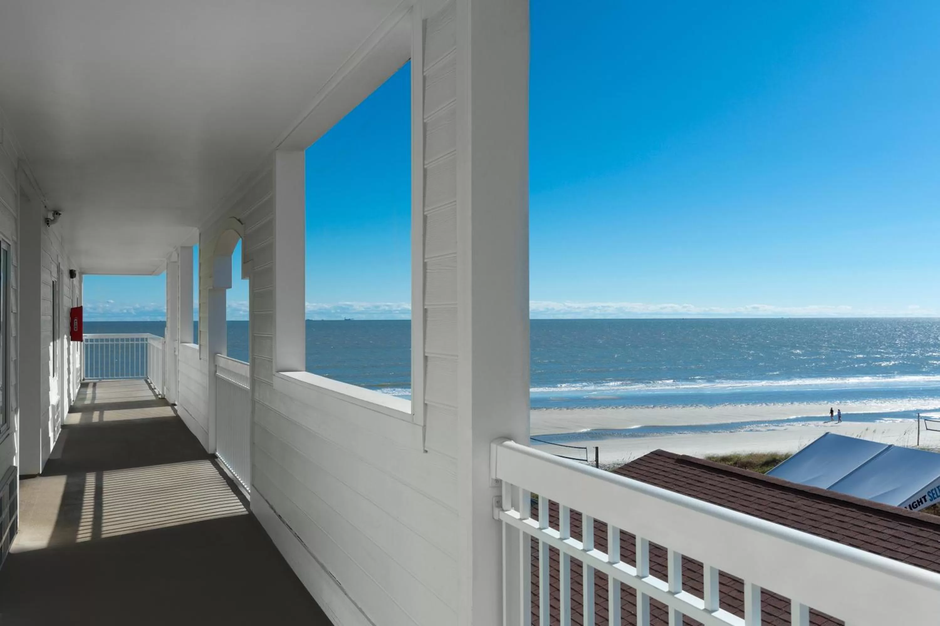 Balcony/Terrace in Seaside Inn - Isle of Palms
