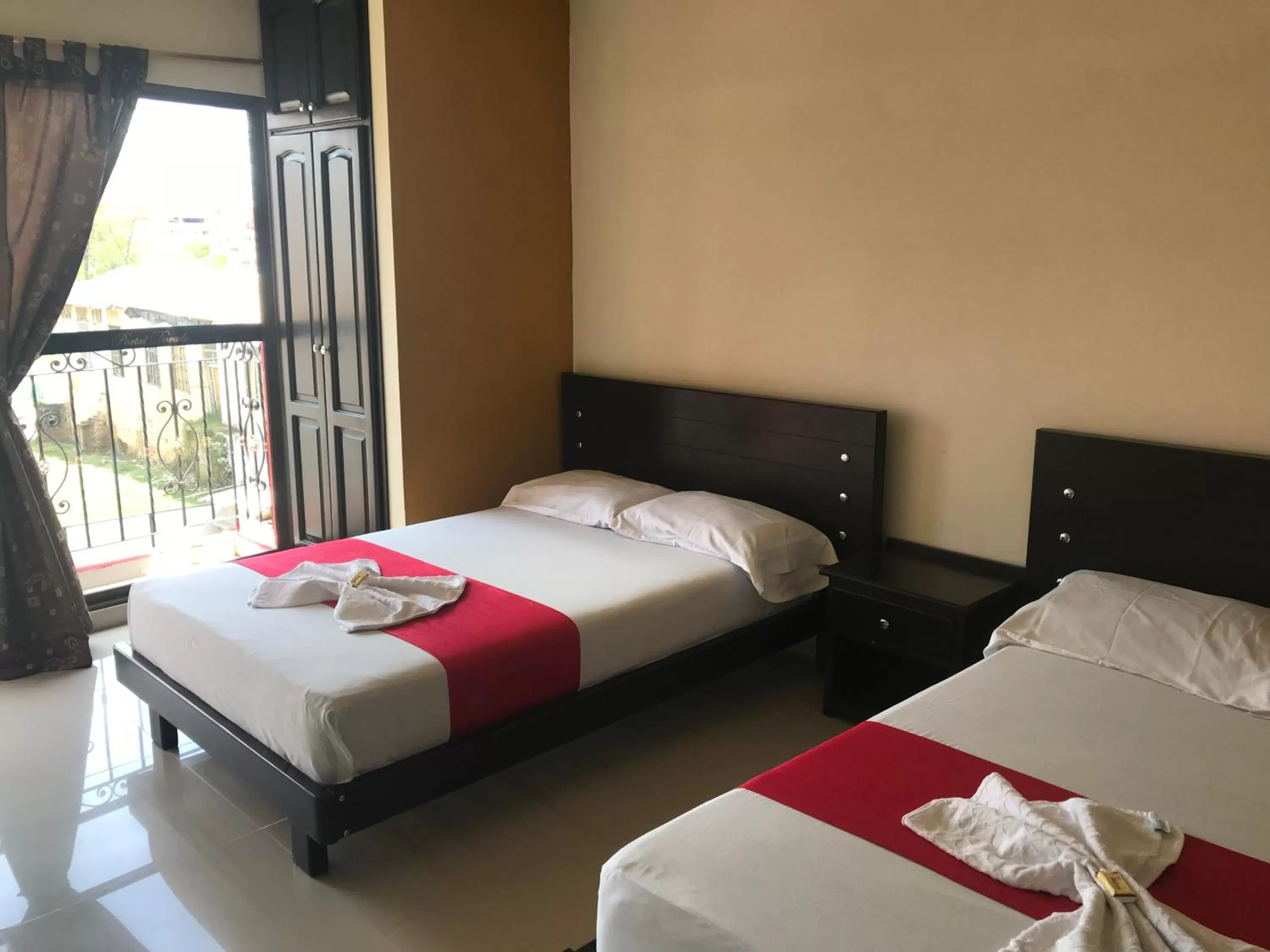 Bed in Hotel Portal Dorado