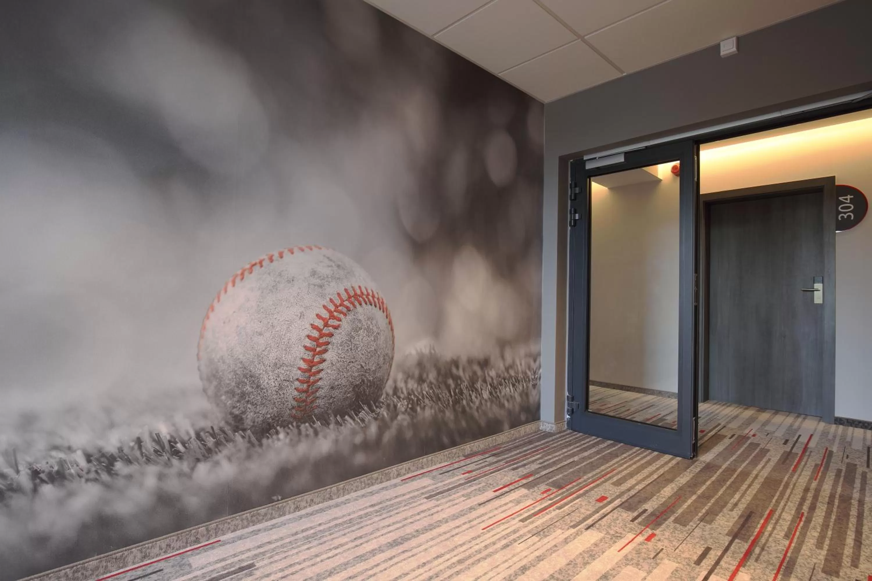 Decorative detail in Active Hotel