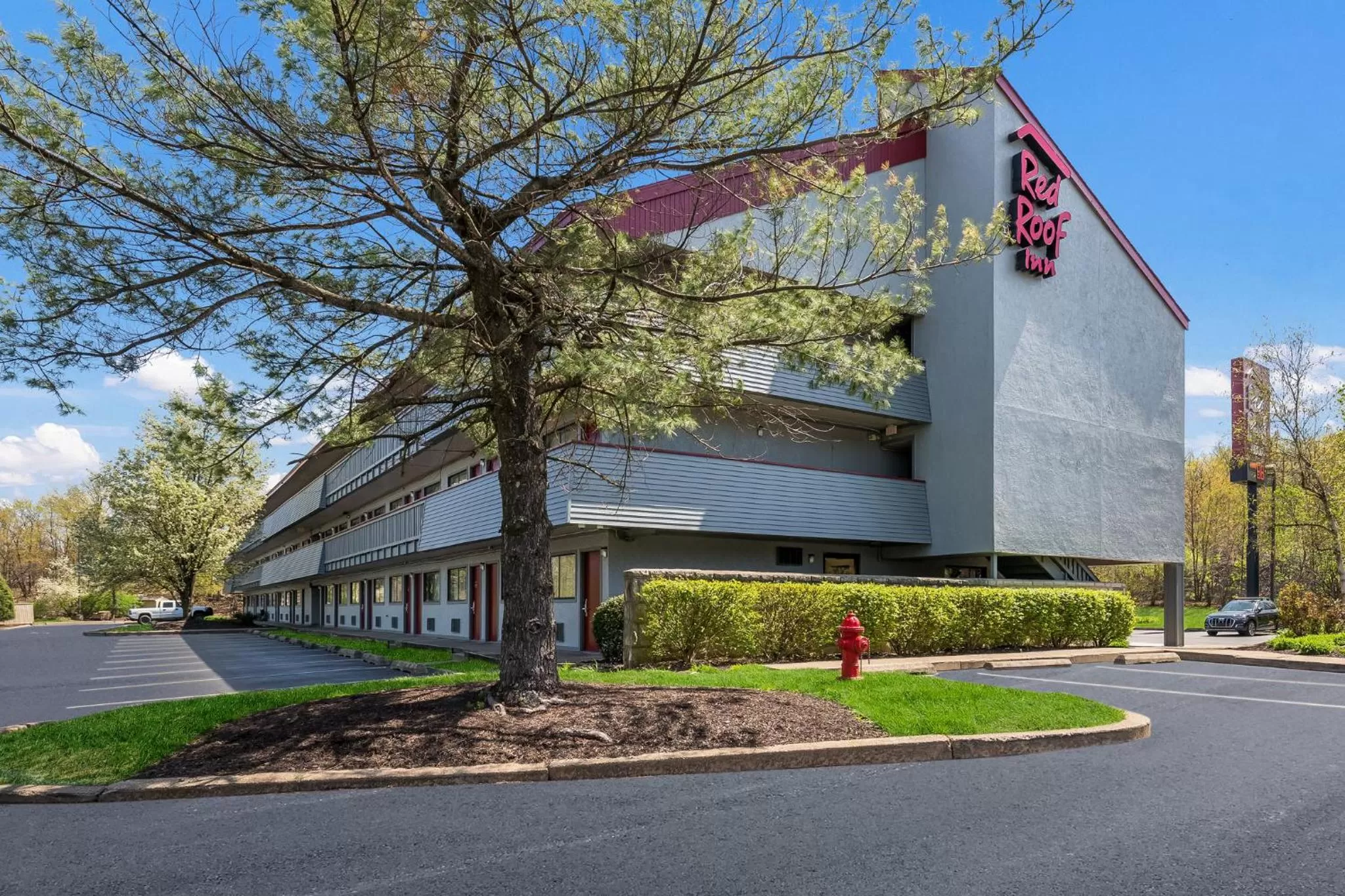 Property building in Red Roof Inn Wilkes-Barre Arena