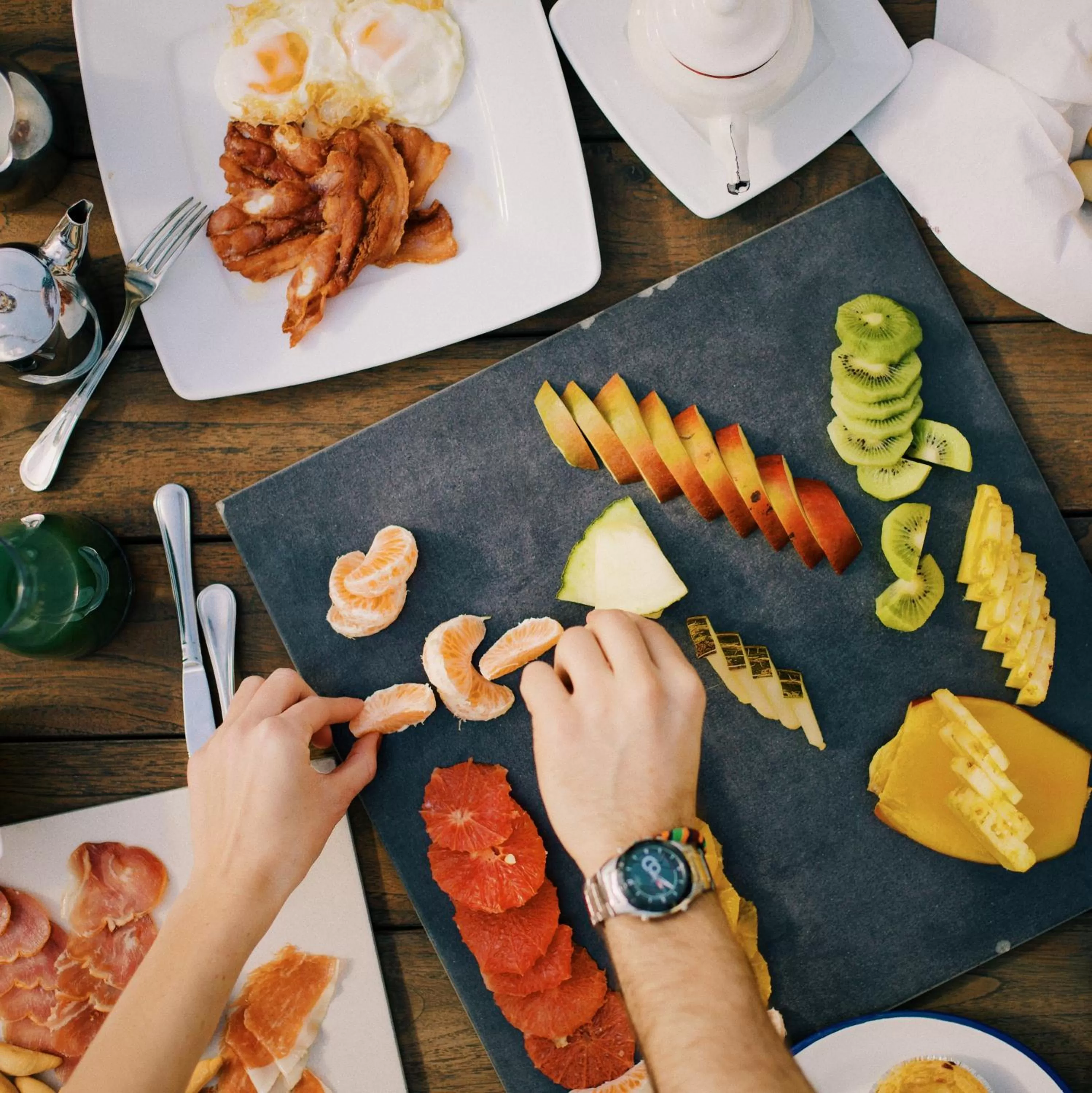 Breakfast in Petit Palace Preciados