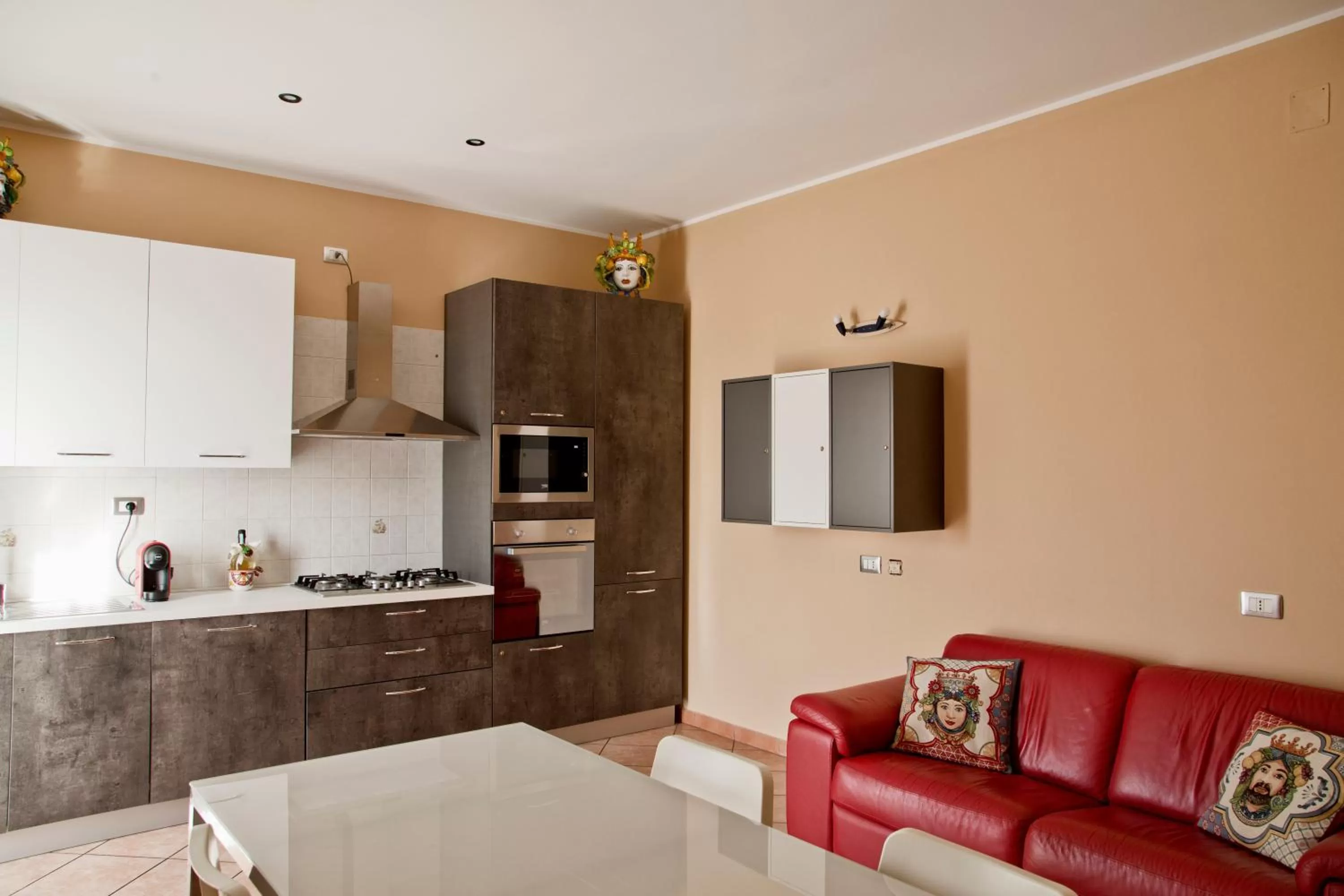 Seating area in B&B Etna Europa