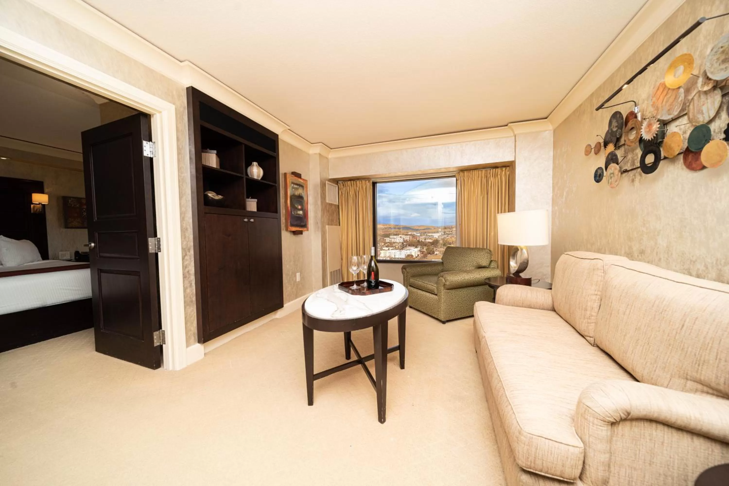 Seating Area in Reno Suites