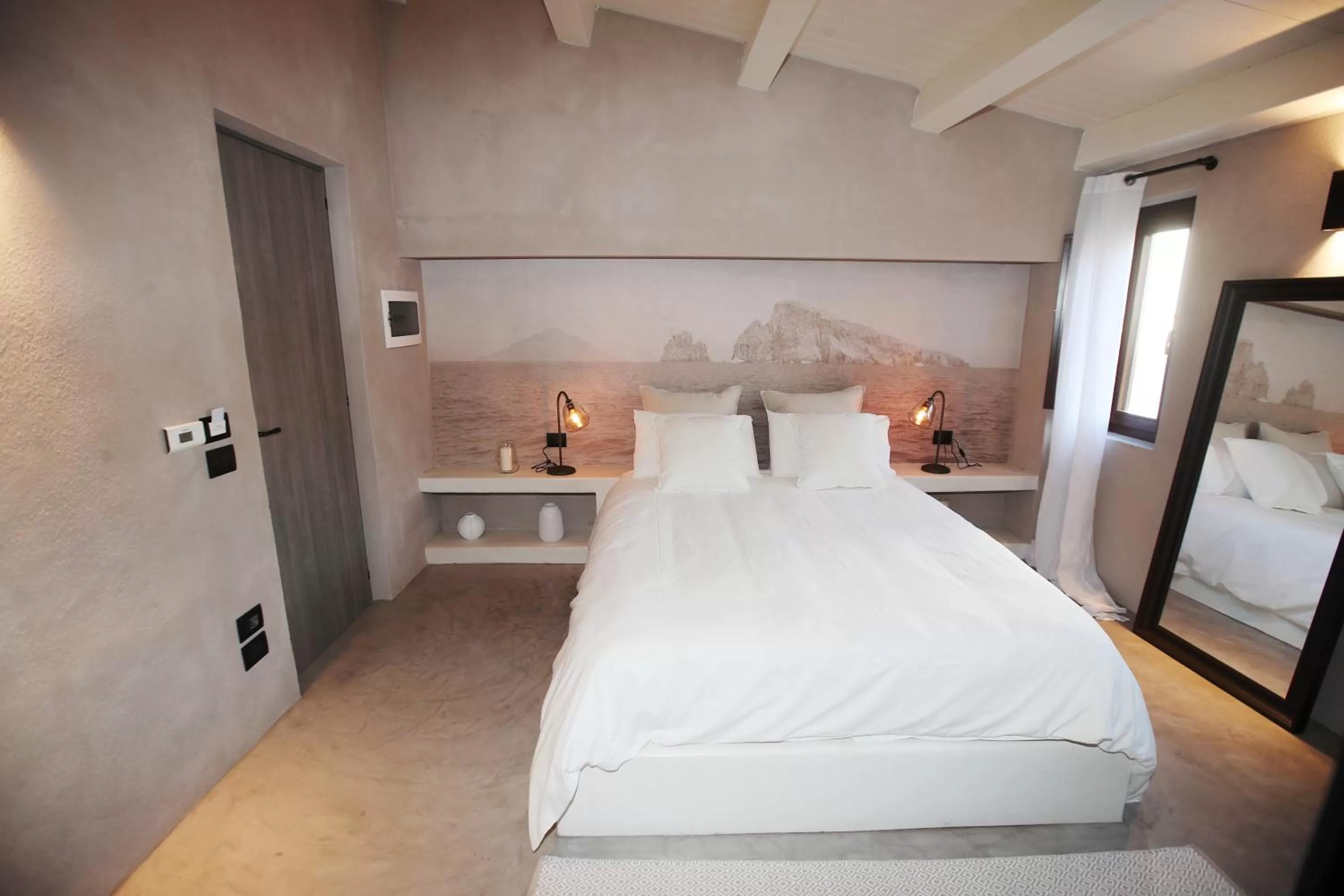 Bed in Casa Nostra Luxury Suites & Spa