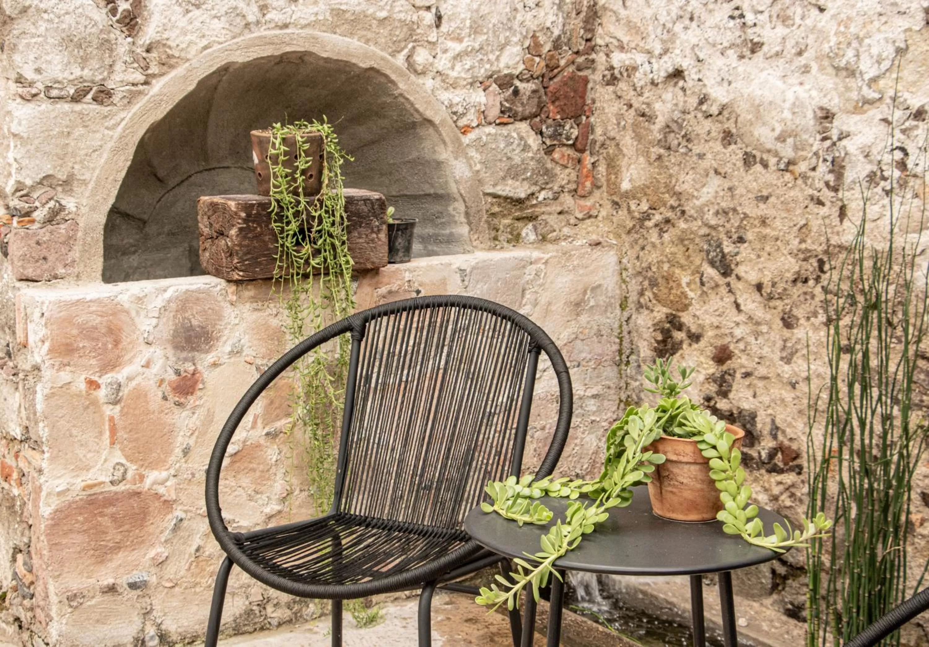 Patio in Orchid House San Miguel de Allende