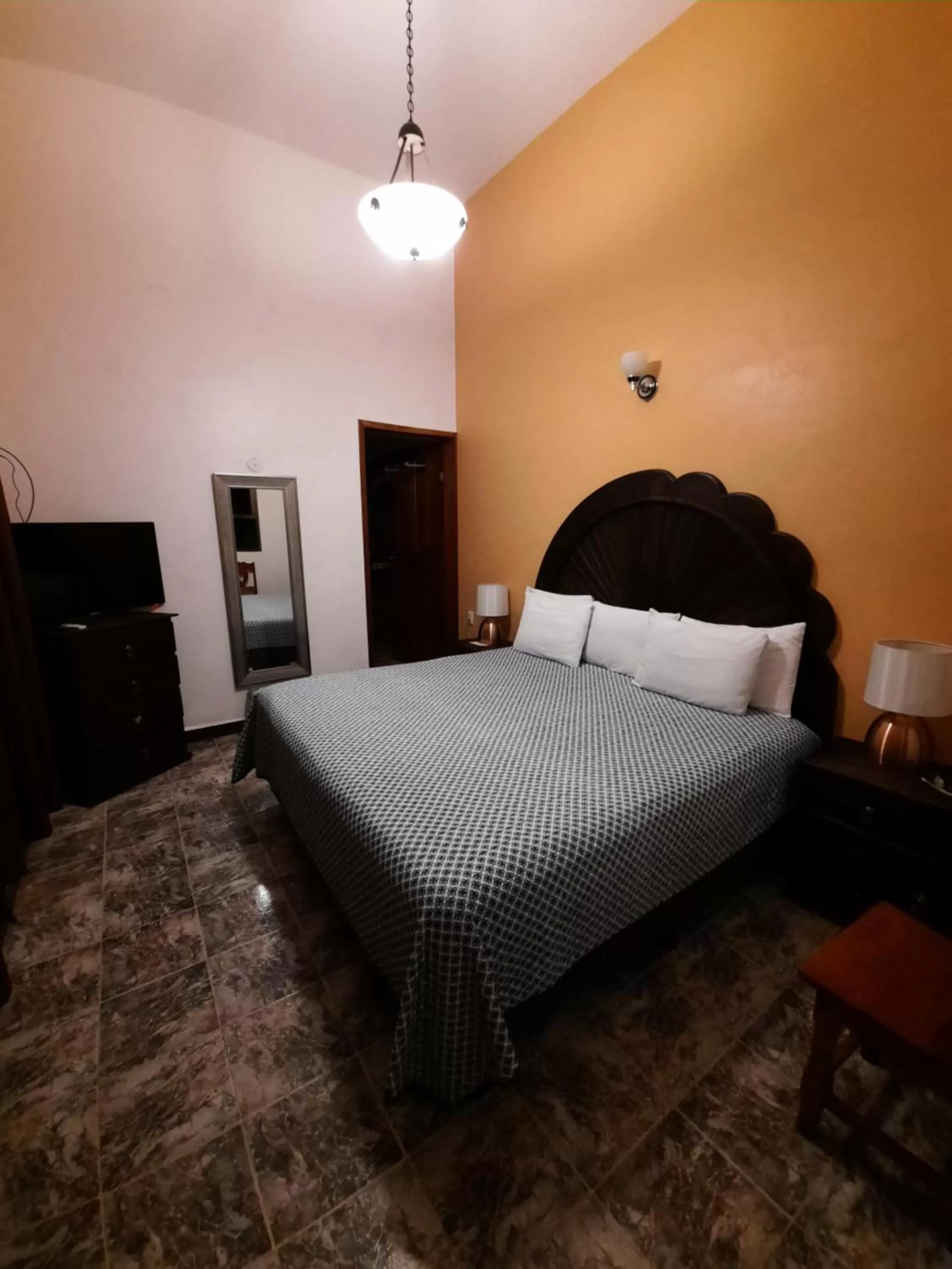 Bed in Hotel Casa Lima Bacalar