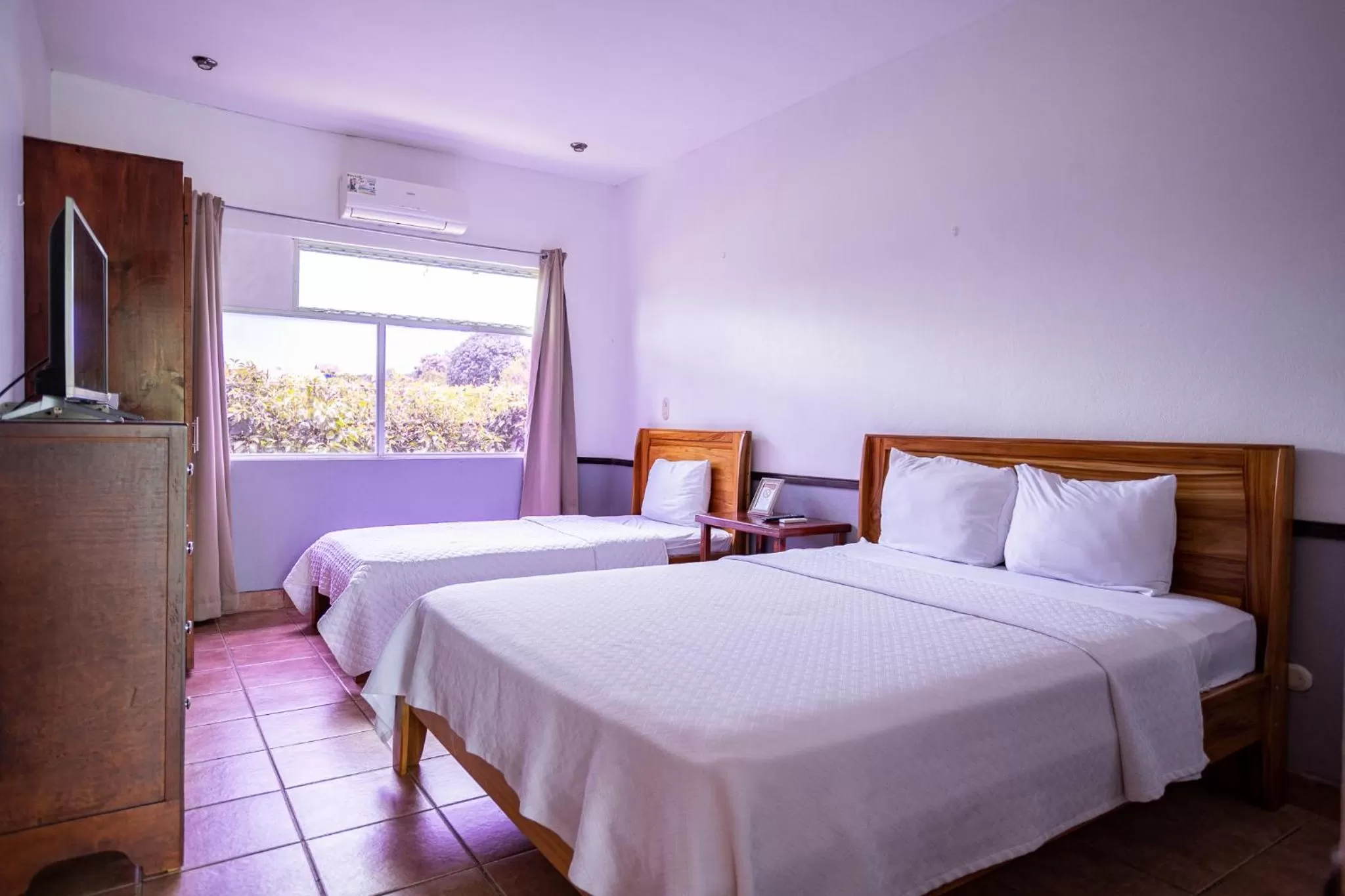 Bed in Hotel El Rancho