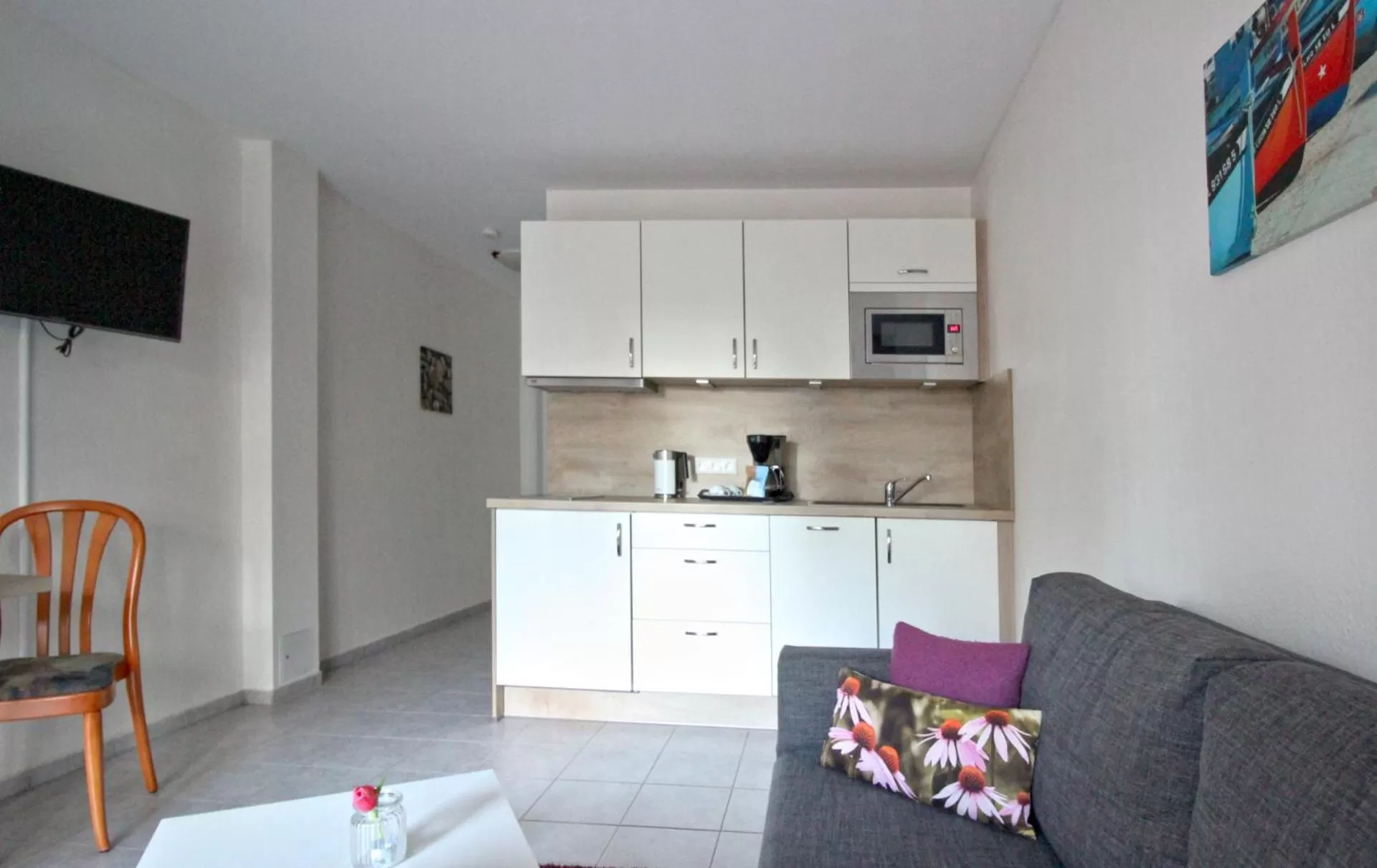 Living room, Kitchen/Kitchenette in Mare Balticum