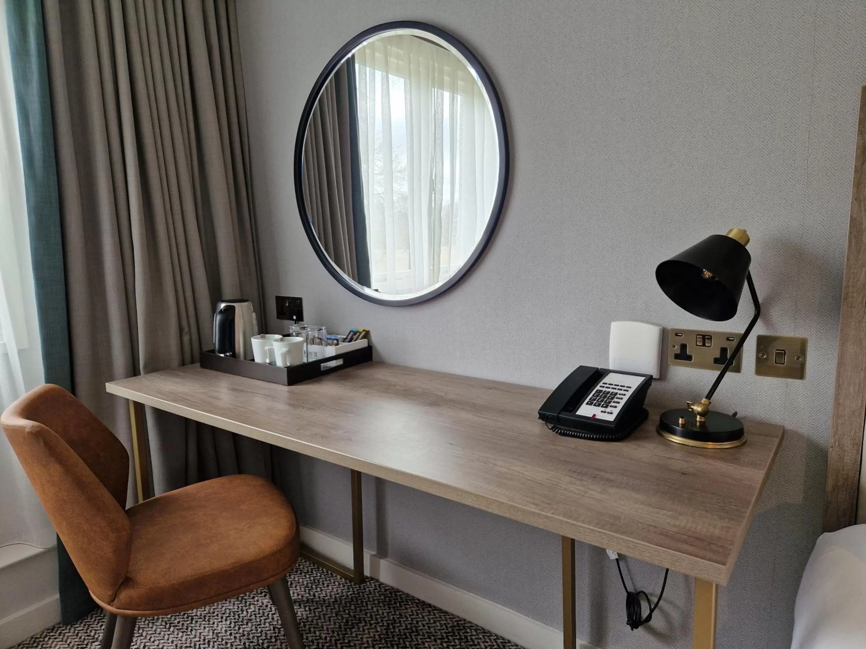 Bedroom in Milton Hill House