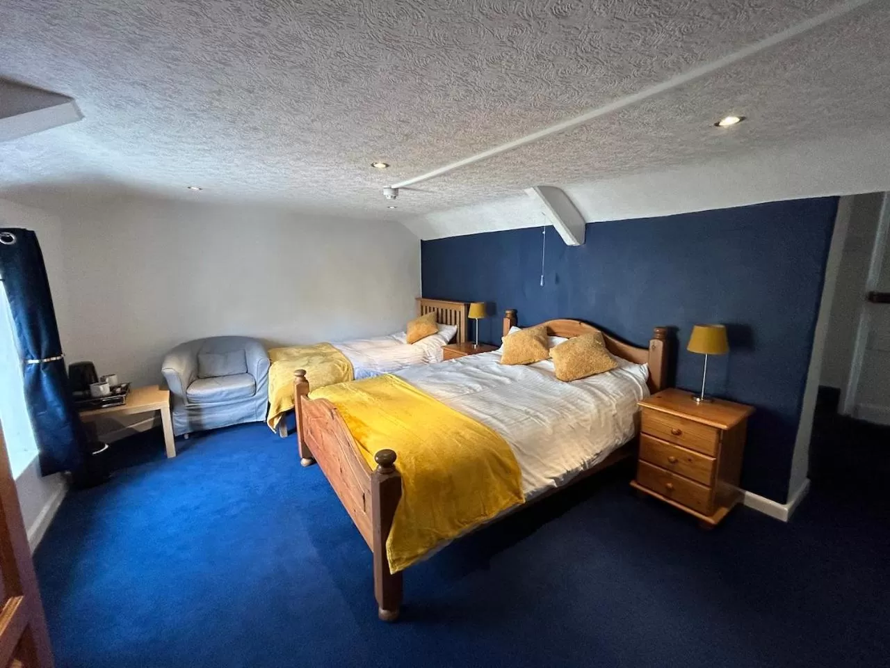 Bed in The Angel Inn