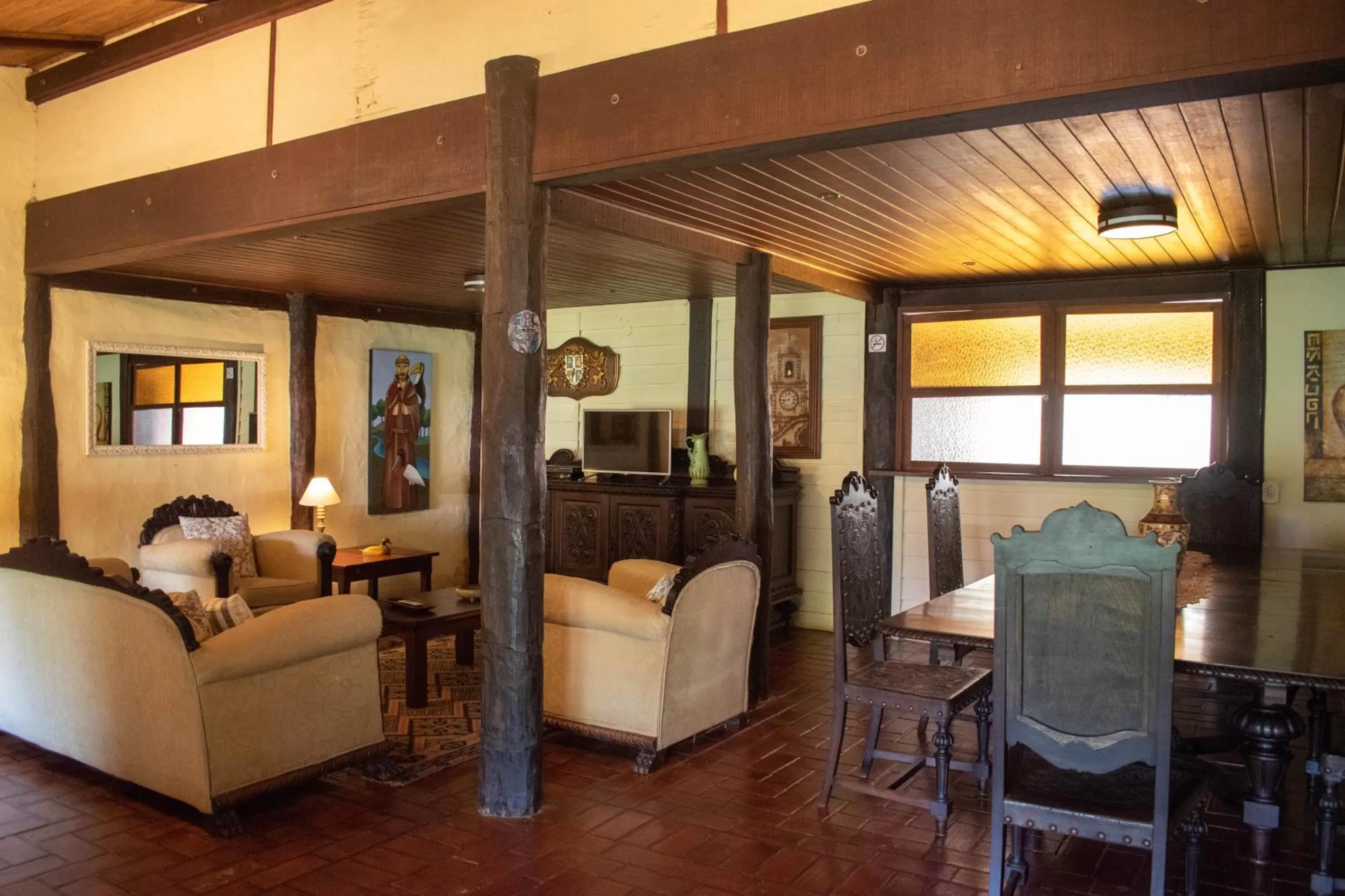 Living room in Hotel Santa Esmeralda