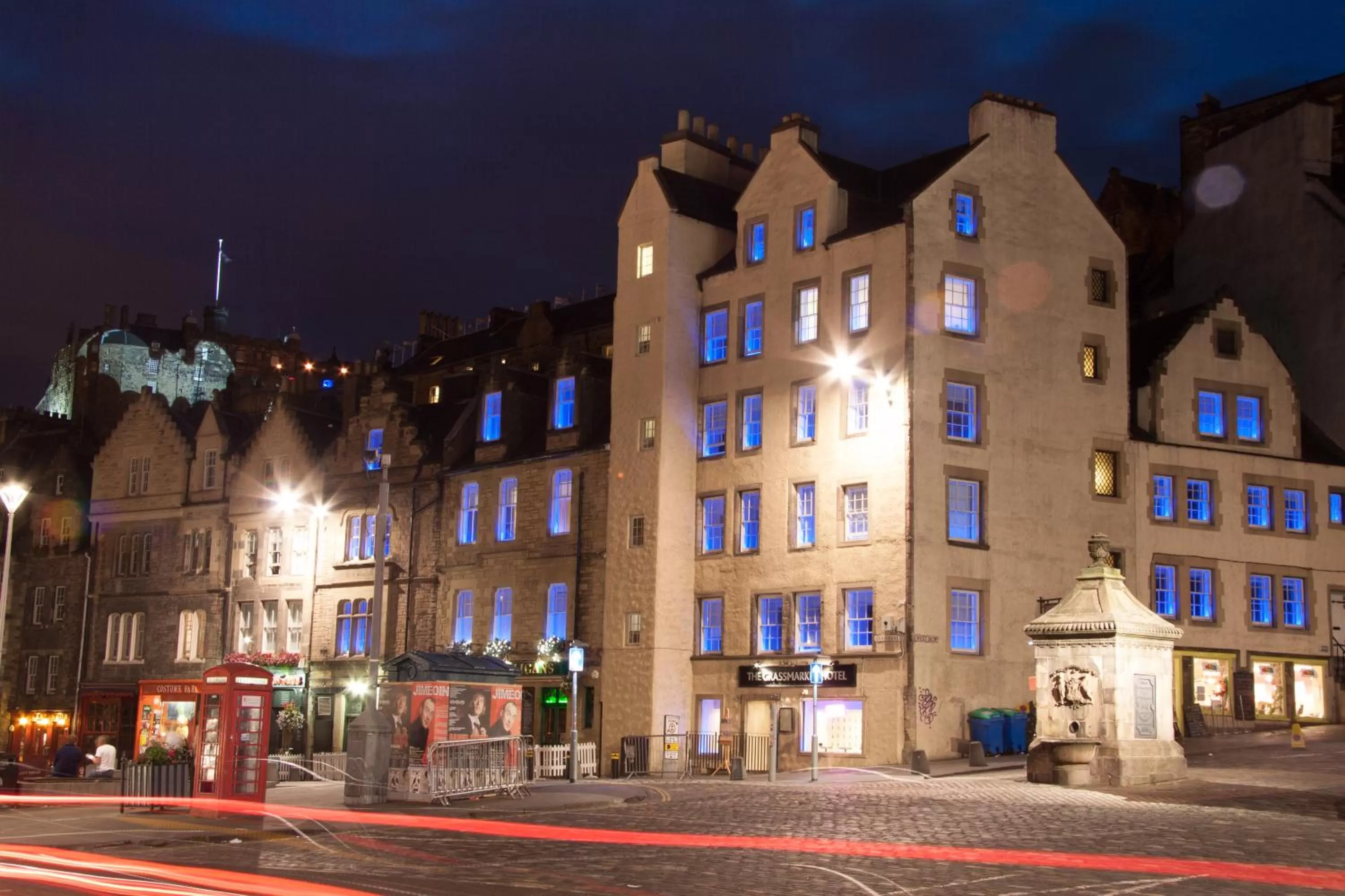 Facade/entrance in Grassmarket Hotel