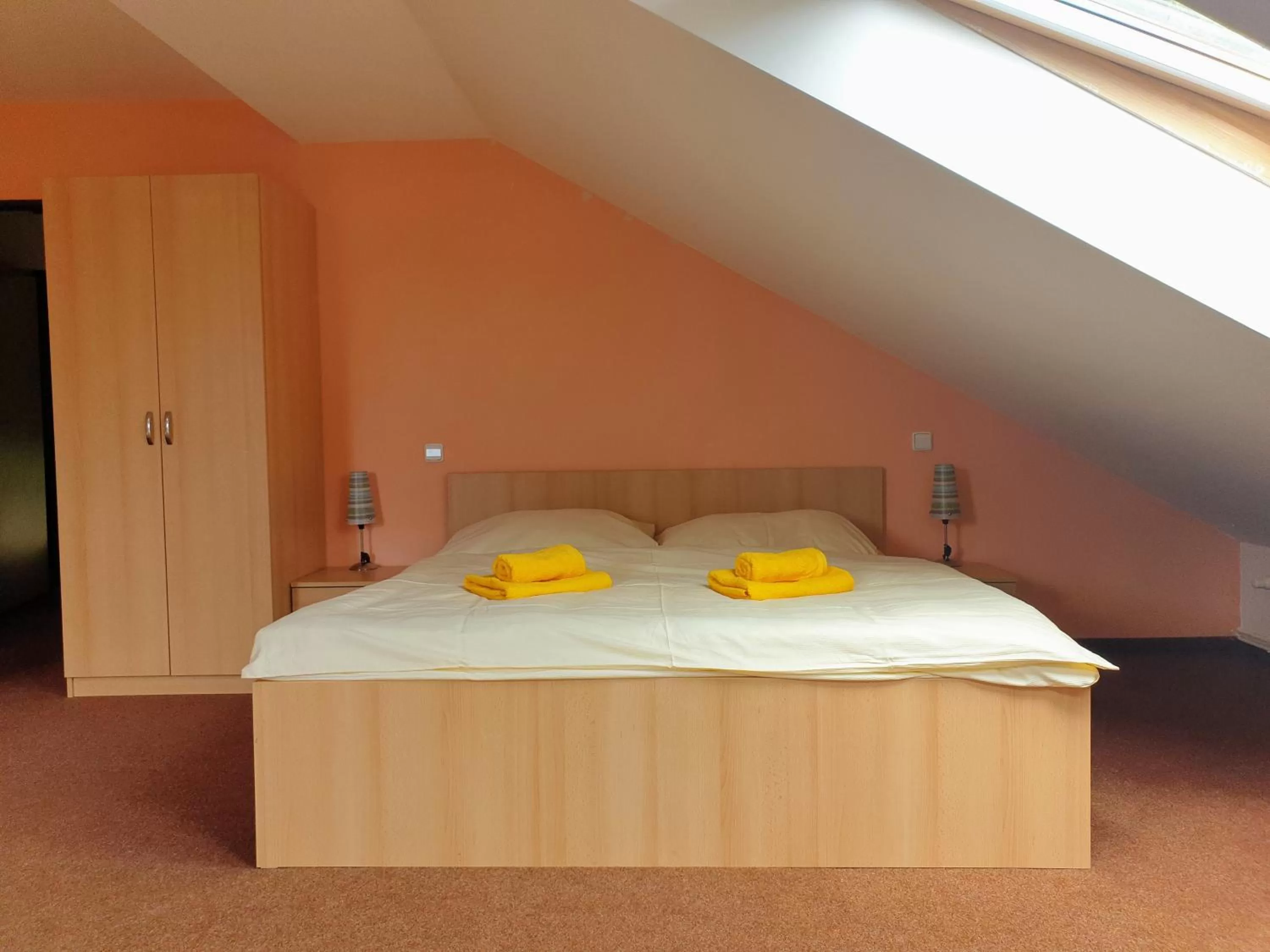 Bed in Penzion Lumis