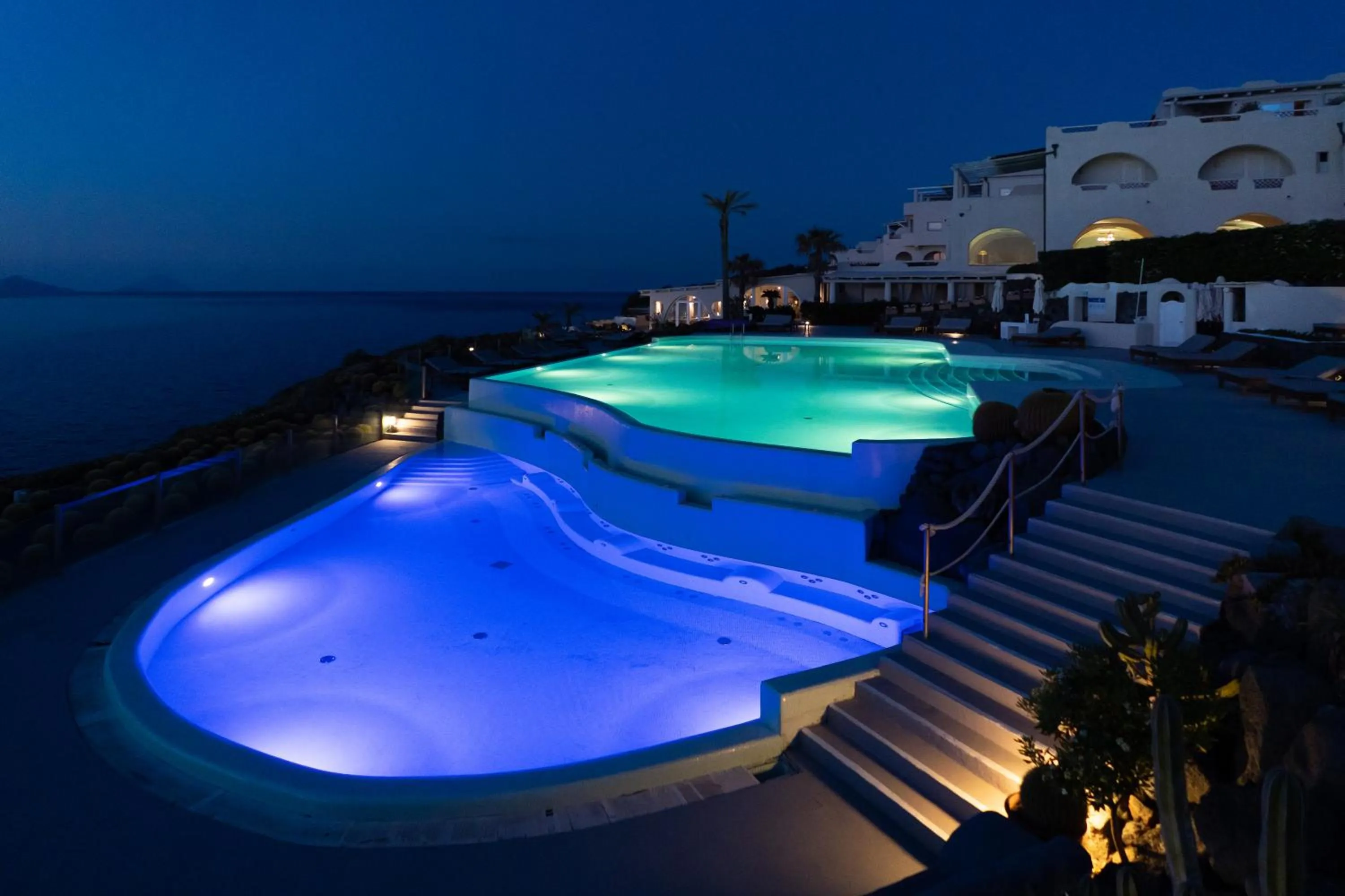 Night in Therasia Resort Sea and SPA - The Leading Hotels of the World