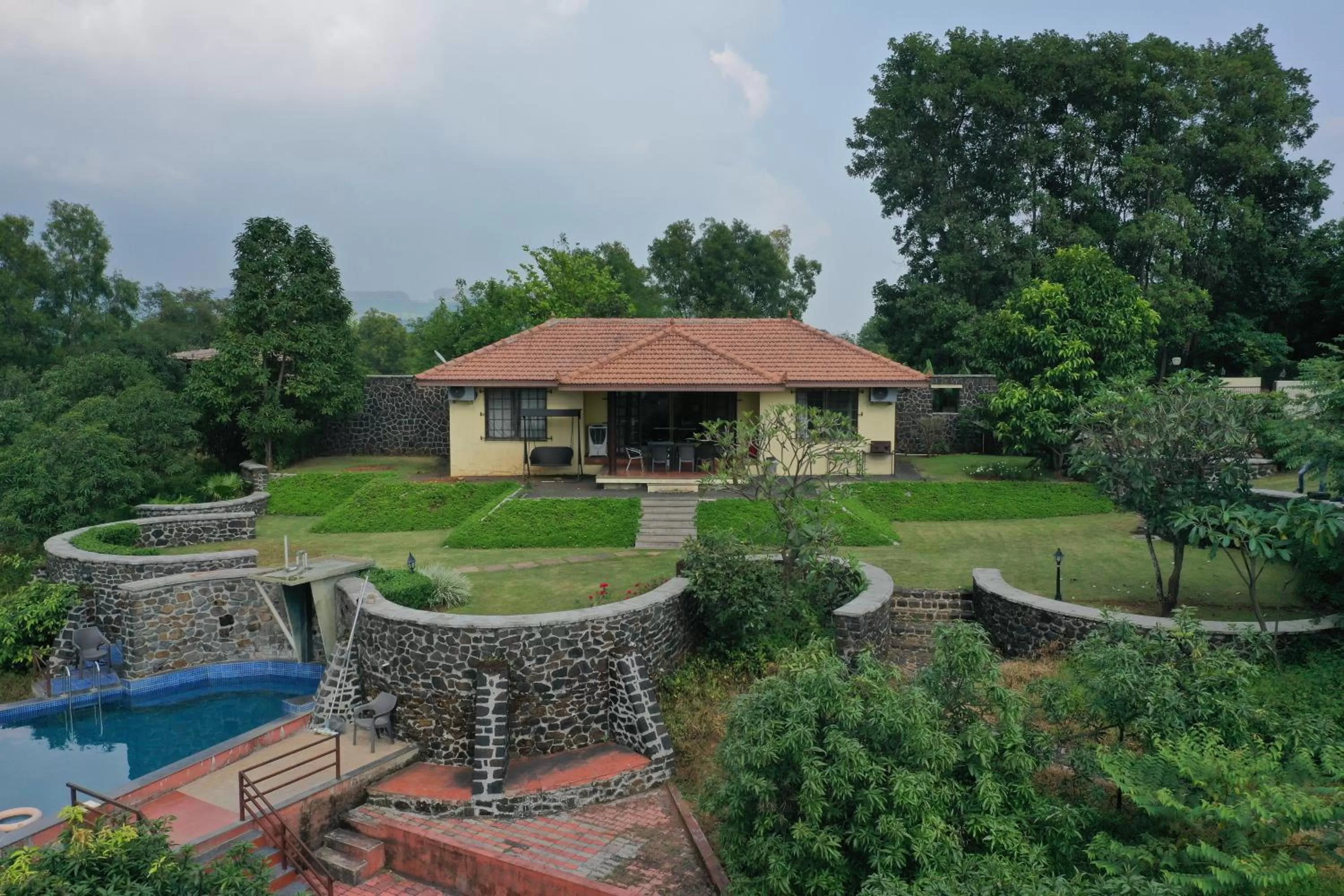 Property building in Jayshin Lake Vaitarna Resort - Igatpuri