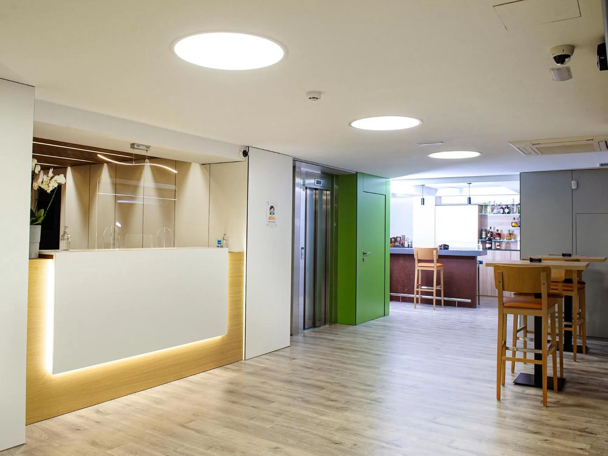 Lobby or reception in Hotel Azahar