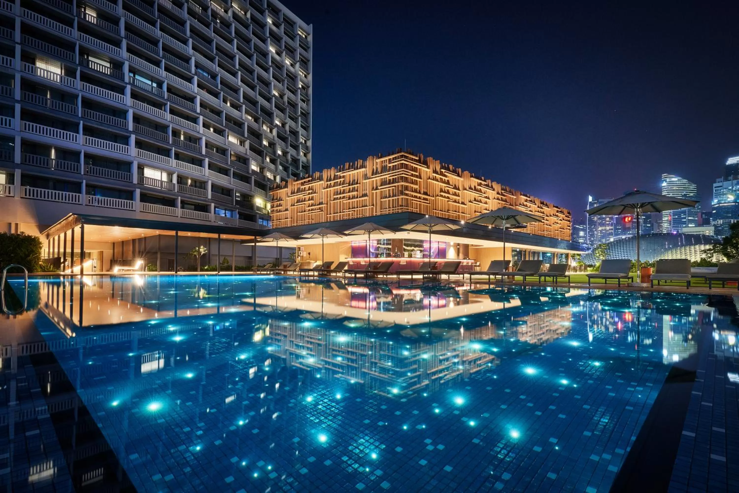 Swimming pool in PARKROYAL COLLECTION Marina Bay, Singapore