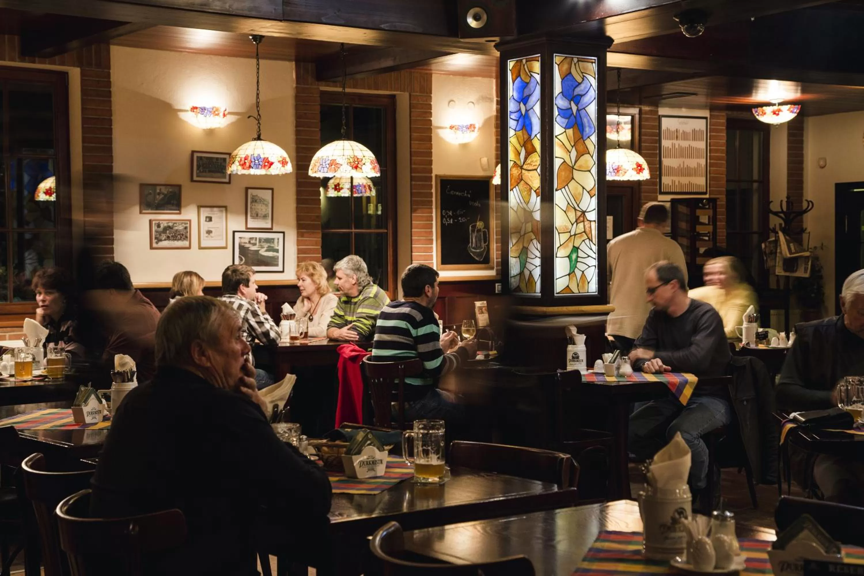 Restaurant/places to eat in Hotel Purkmistr