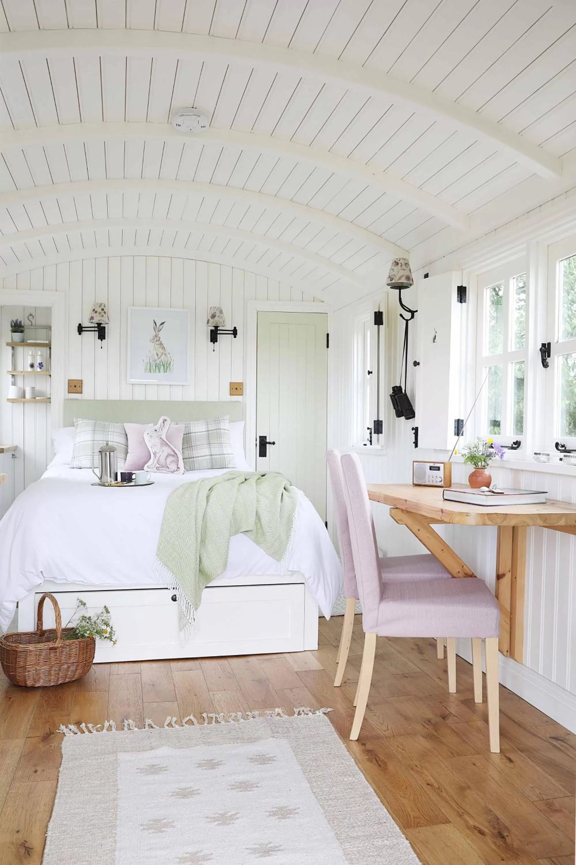 Bedroom, Bed in Westfield House Farm