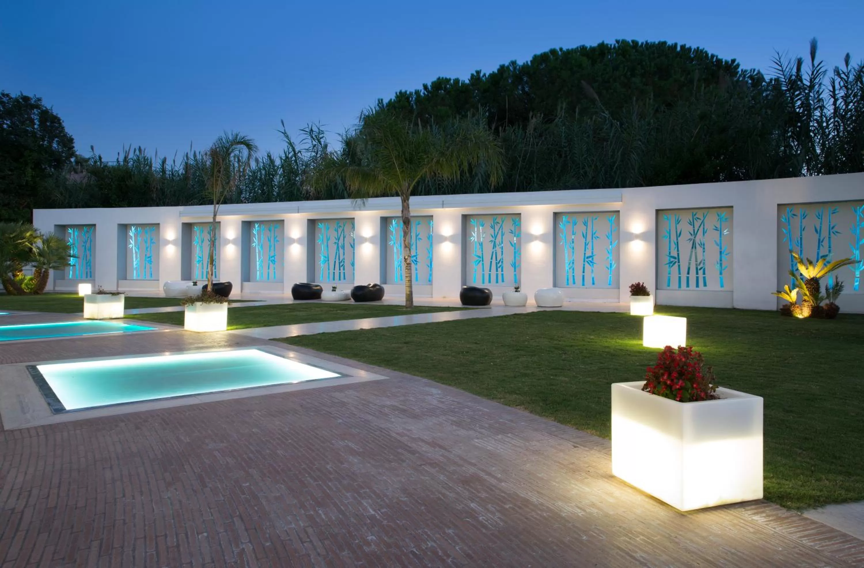 Garden in Mec Paestum Hotel