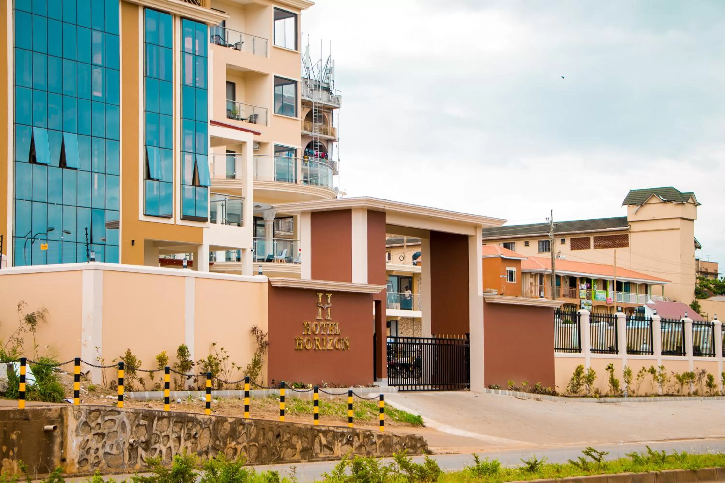 Property building in Hotel Horizon Entebbe