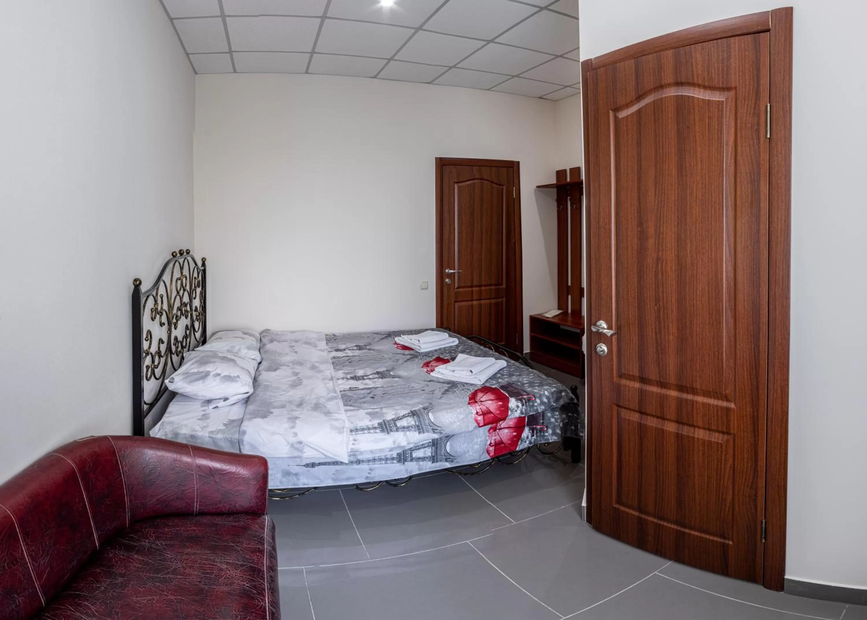 Bed in Ermitazh Hotel Complex