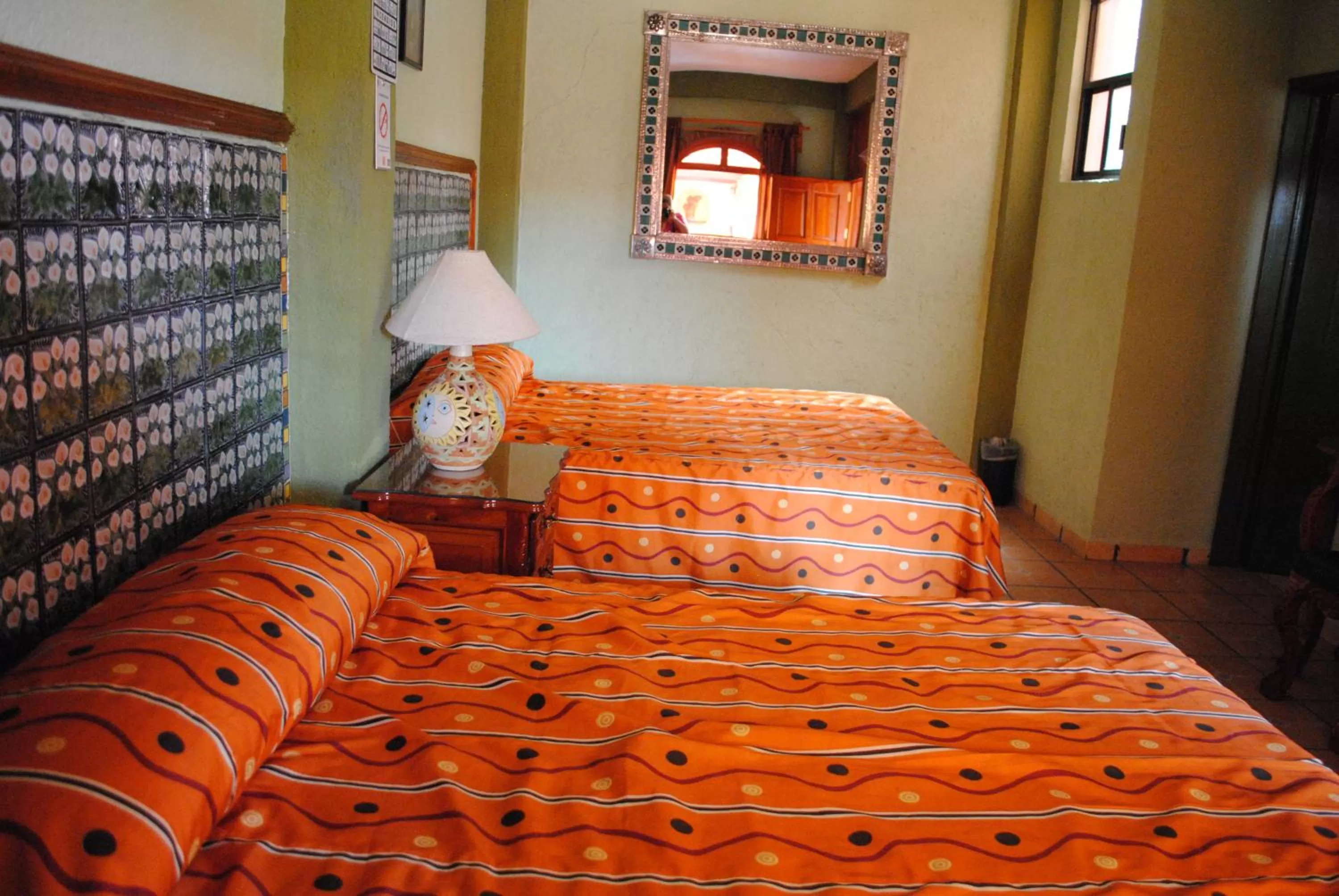 Bed in Hotel Boutique Posada la Casona de Cortés