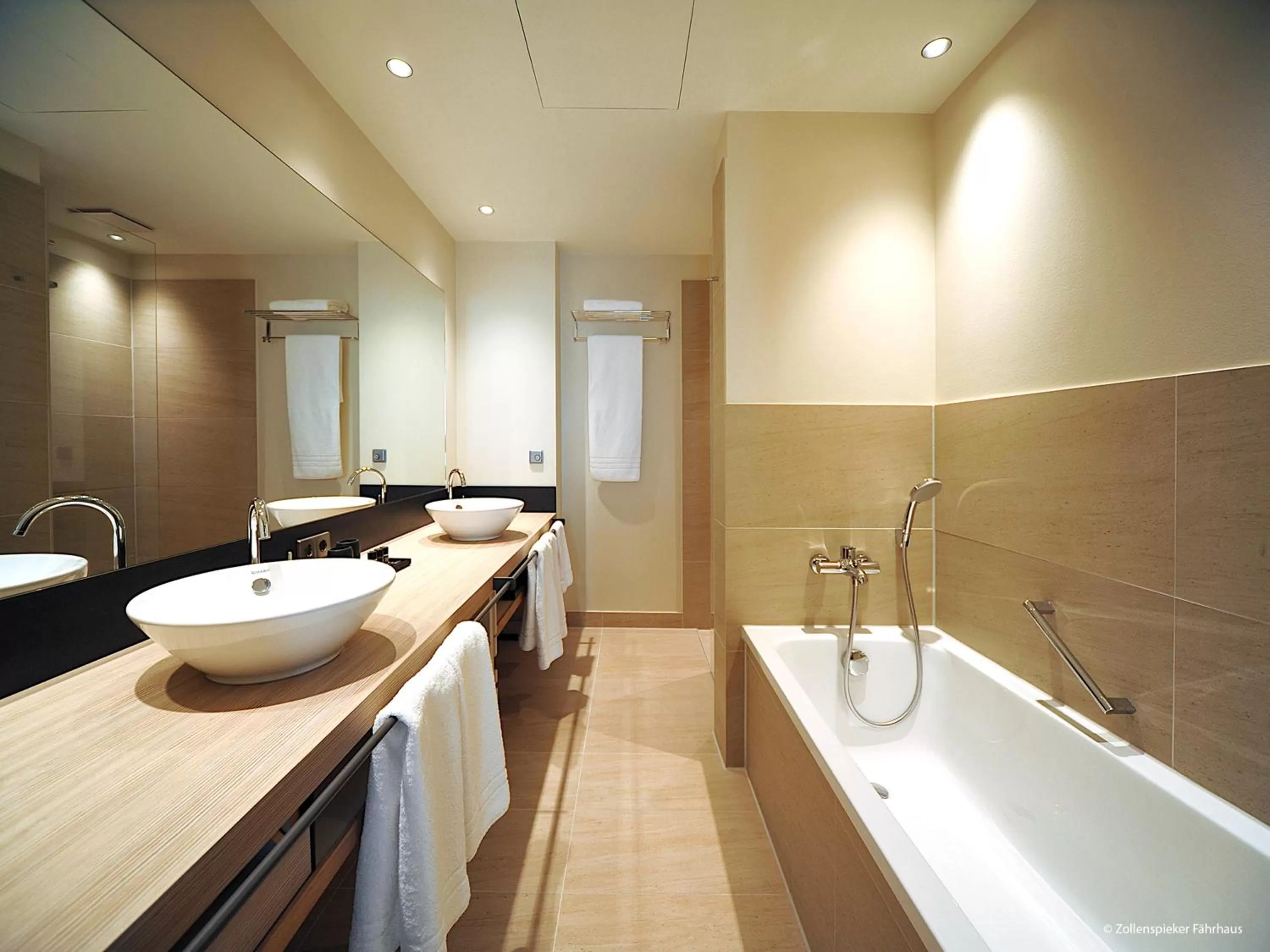 Toilet in Zollenspieker Fährhaus