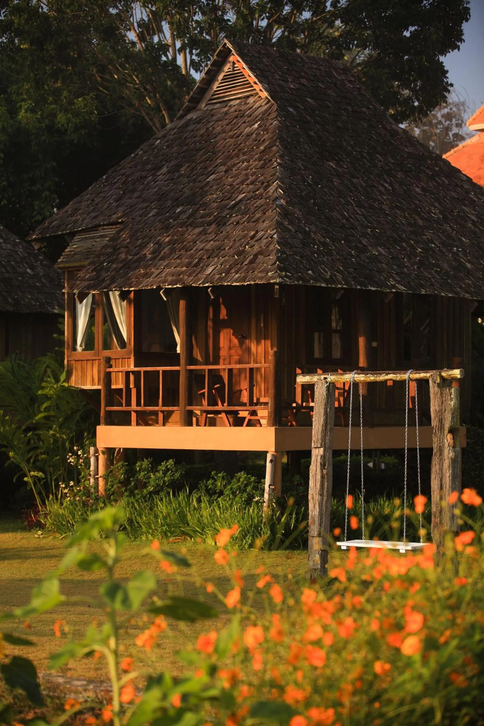 Garden view in Belle Villa Resort, Pai