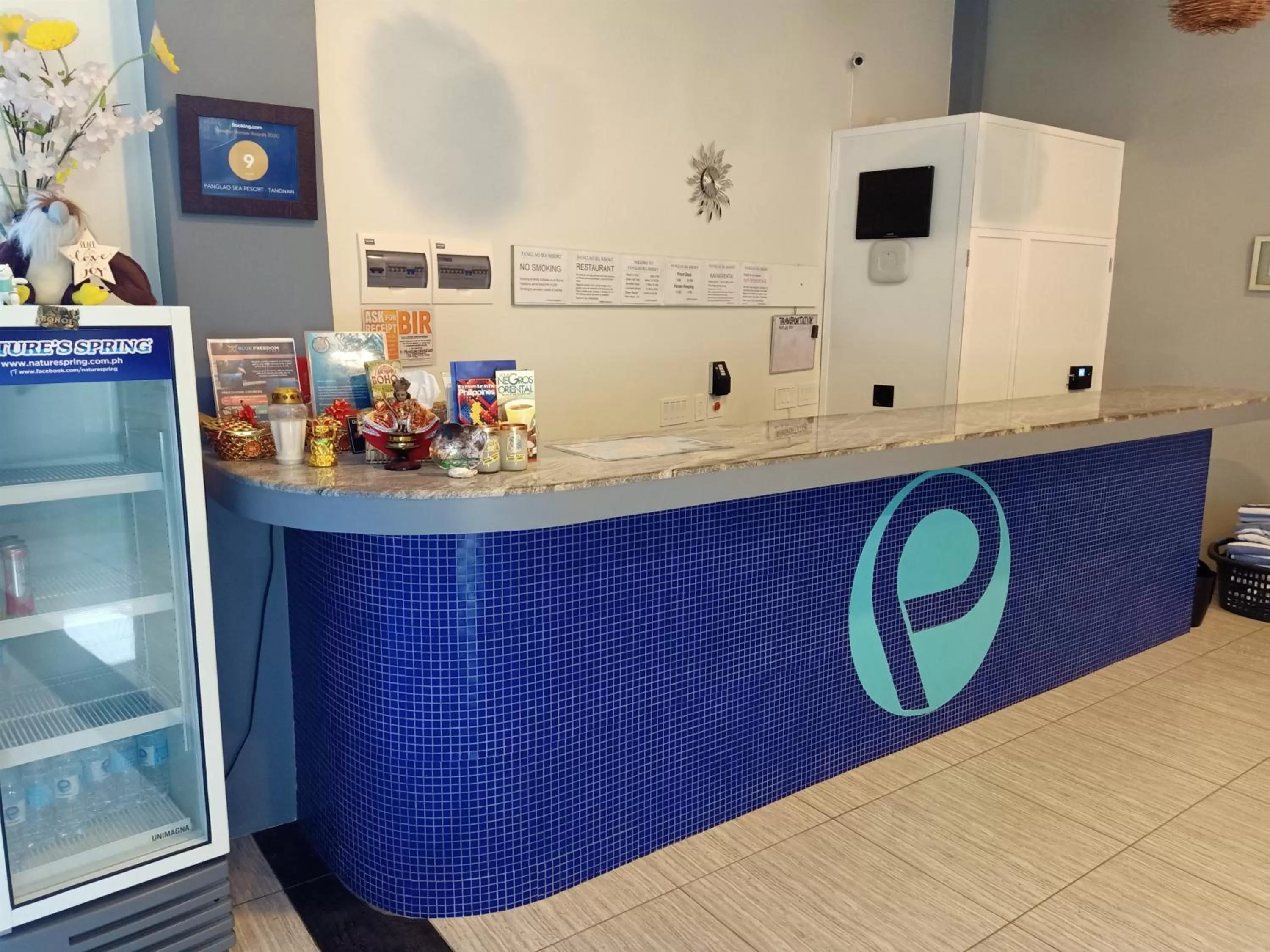 Lobby or reception in Panglao Sea Resort - Tangnan