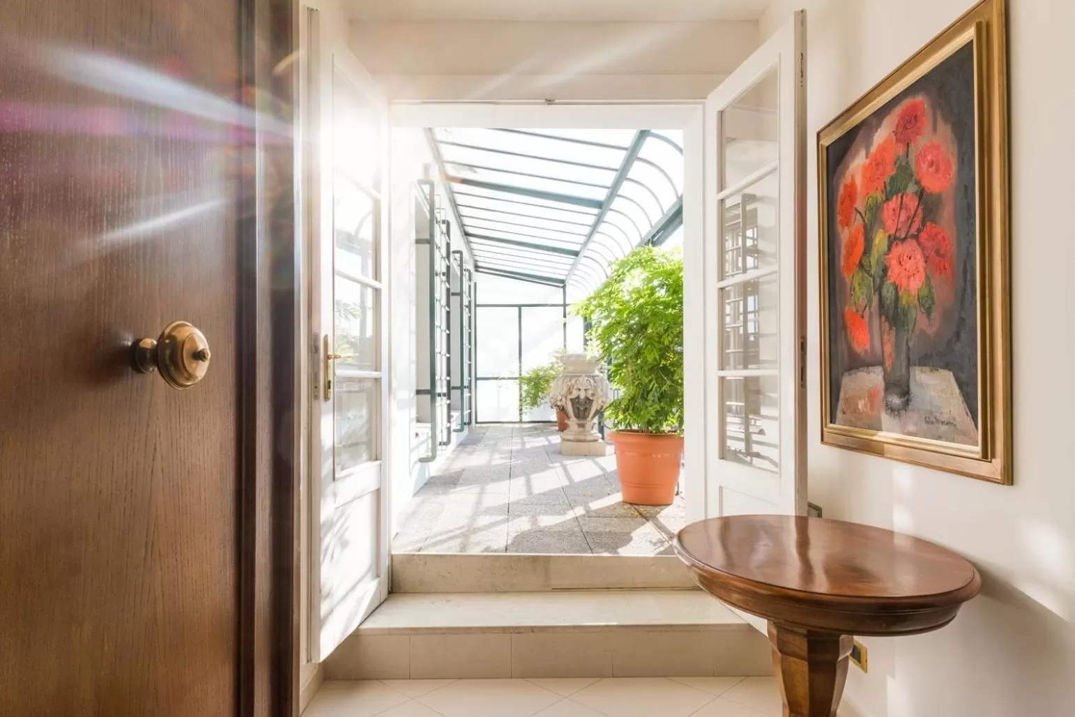 Balcony/Terrace in Hotel Bologna