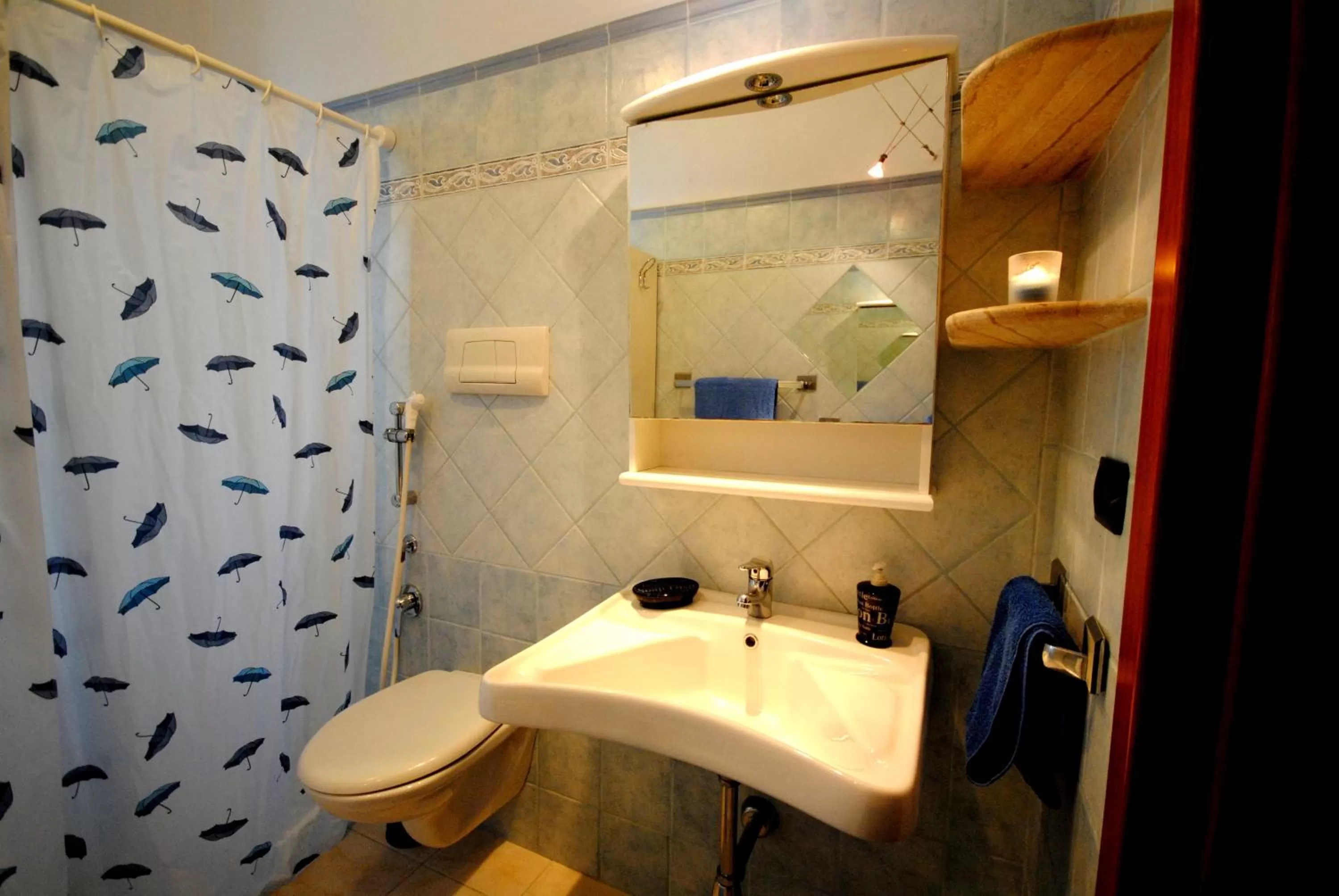 Shower in Holiday Residence Rifugio