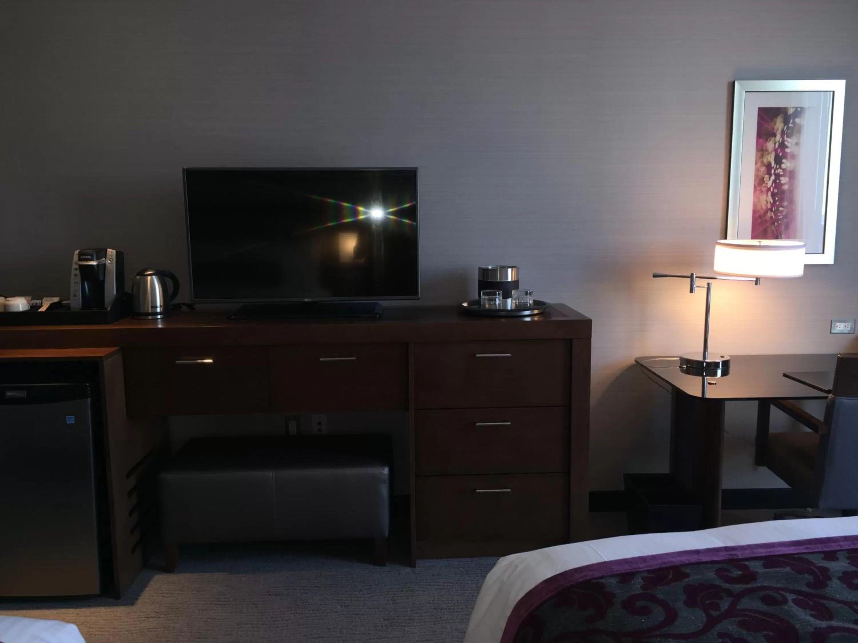 Decorative detail, Bed in Parkwest Bicycle Casino