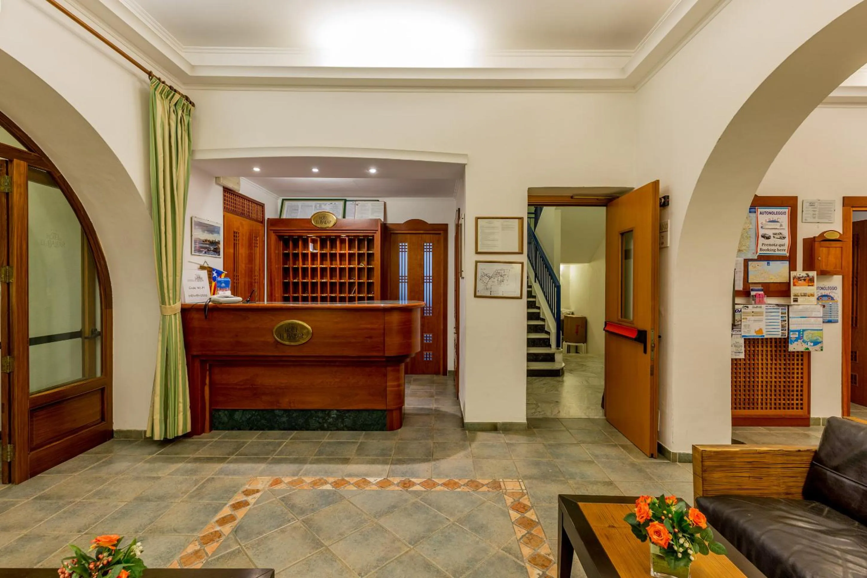 Lobby or reception in Hotel El Balear