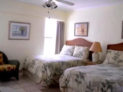 Bed in Queens Gate Resort