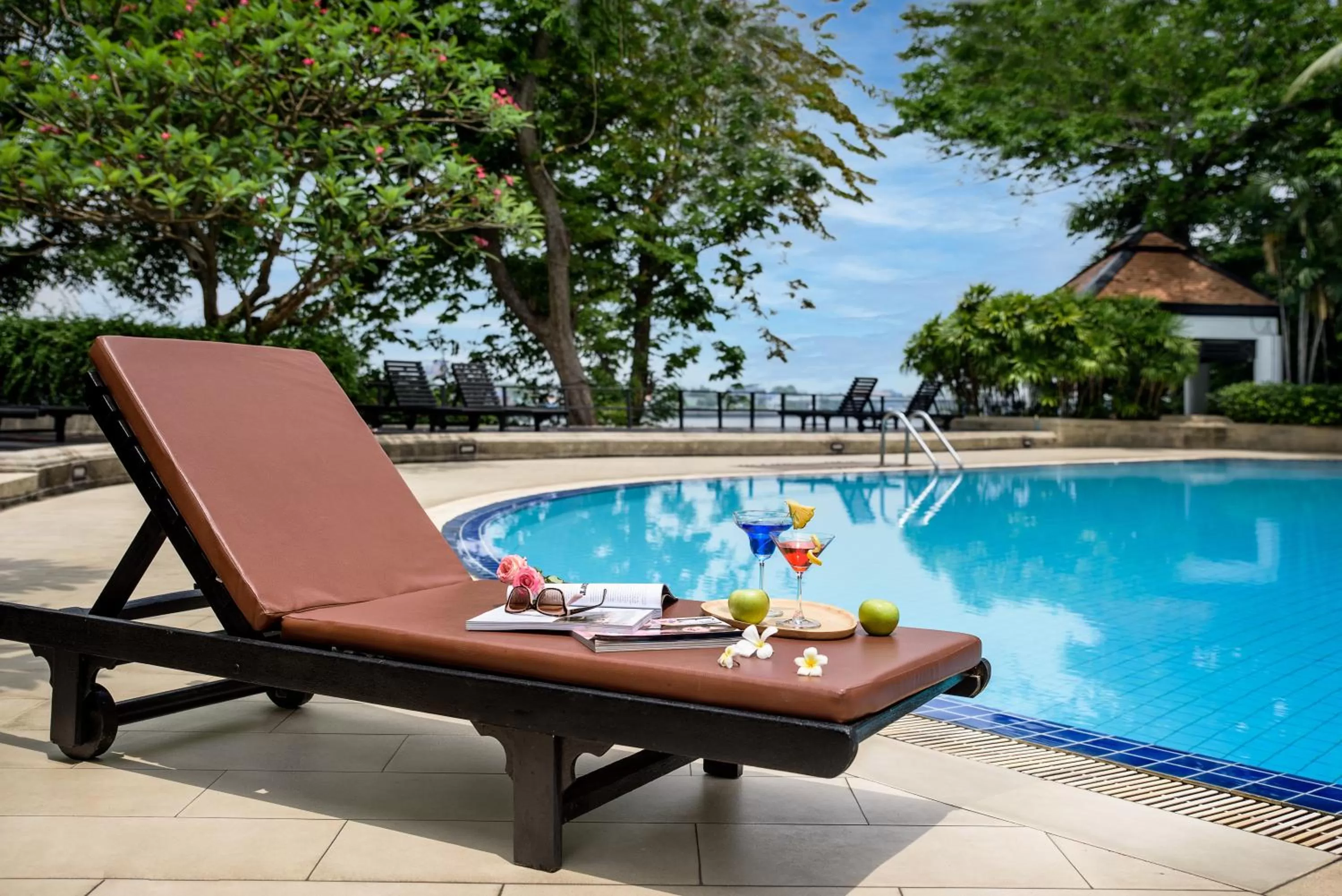 Swimming pool in Riverine Place Hotel and Residence