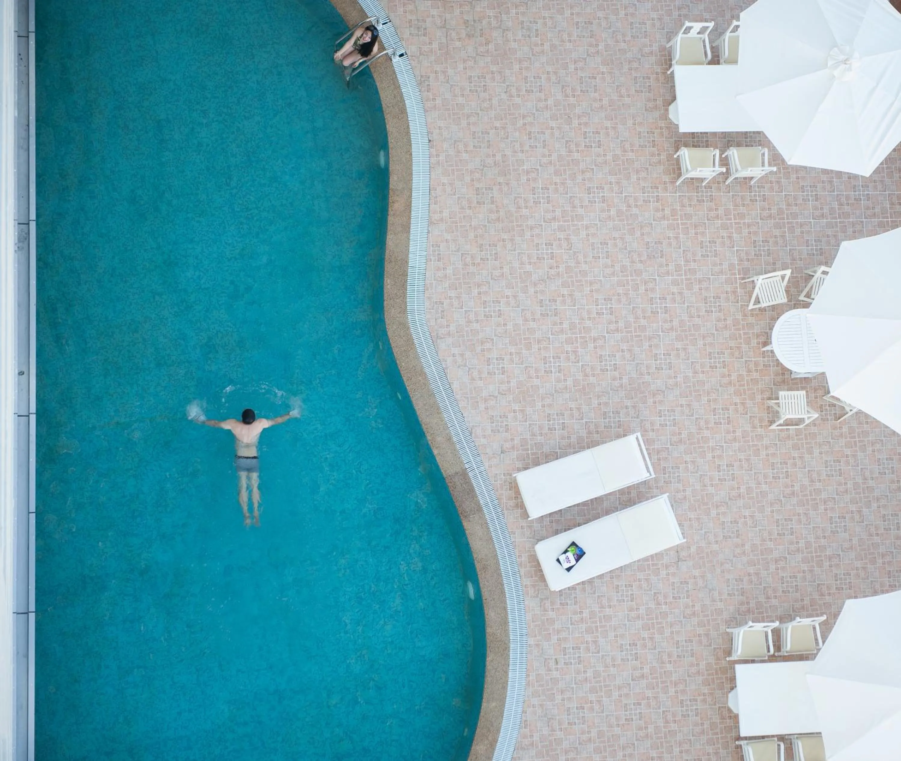 Swimming pool in Muong Thanh Grand Nha Trang Hotel