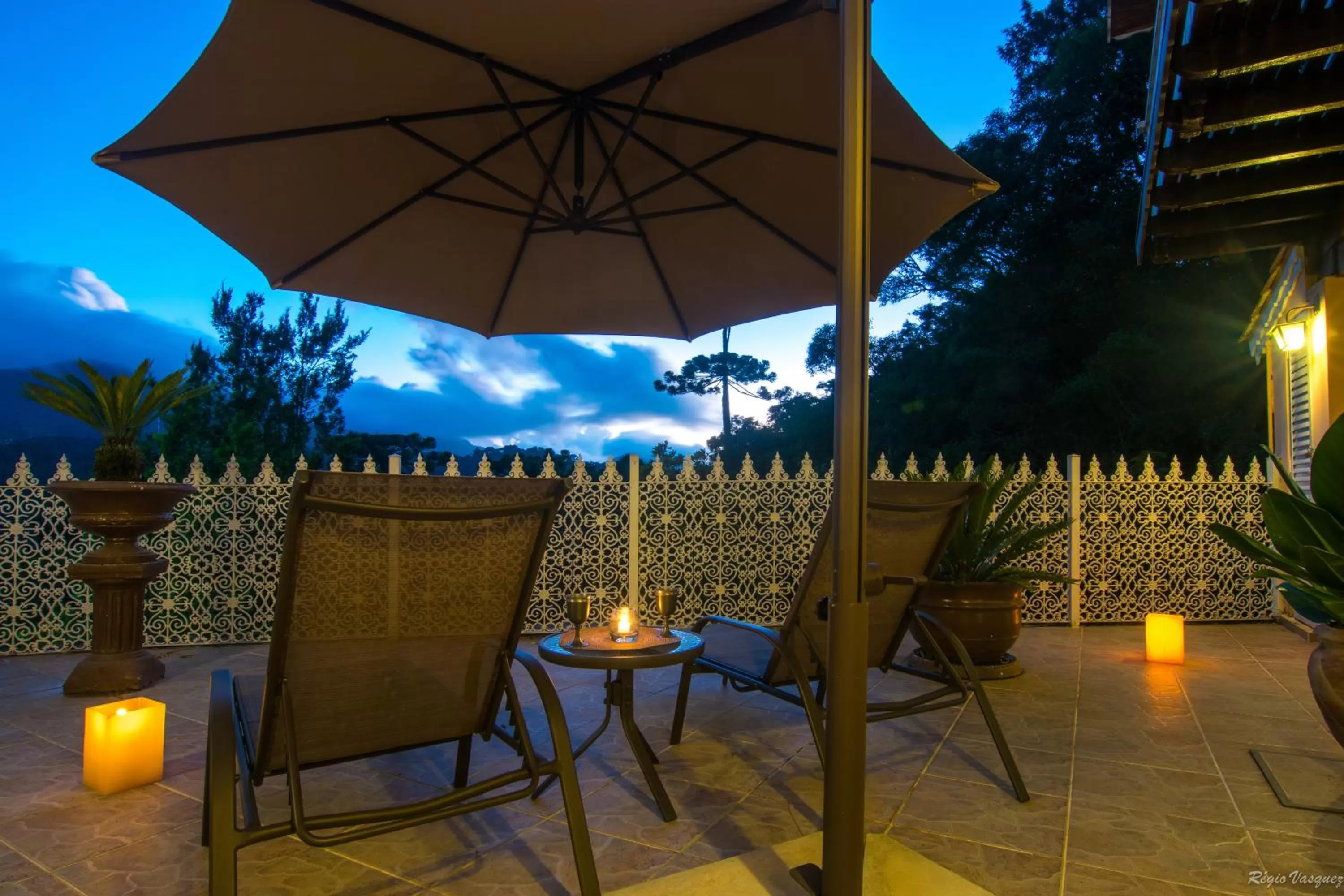 Balcony/Terrace in Pousada Ricanto Amore Mio