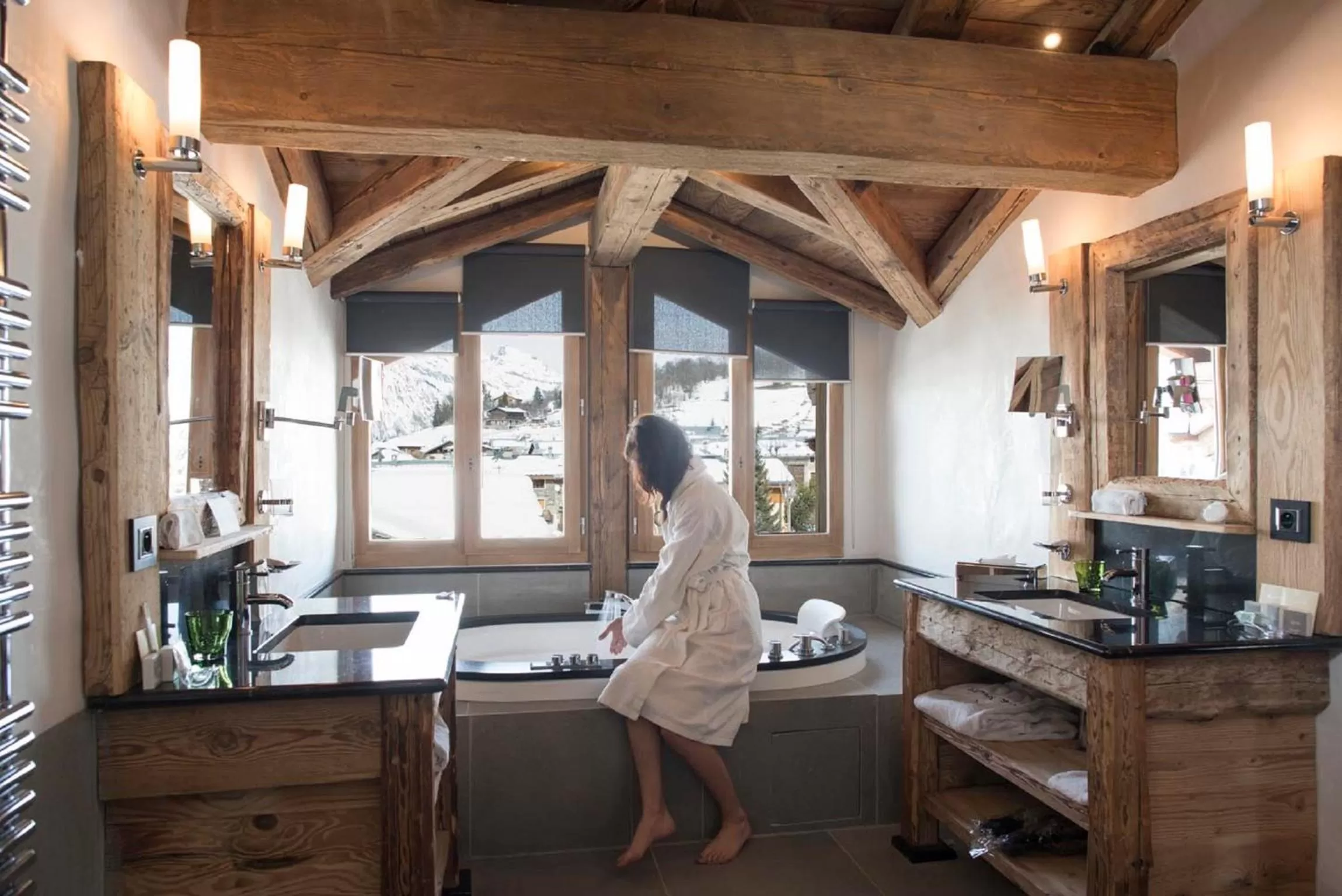 Winter in La Bouitte - Hôtel Relais & Châteaux