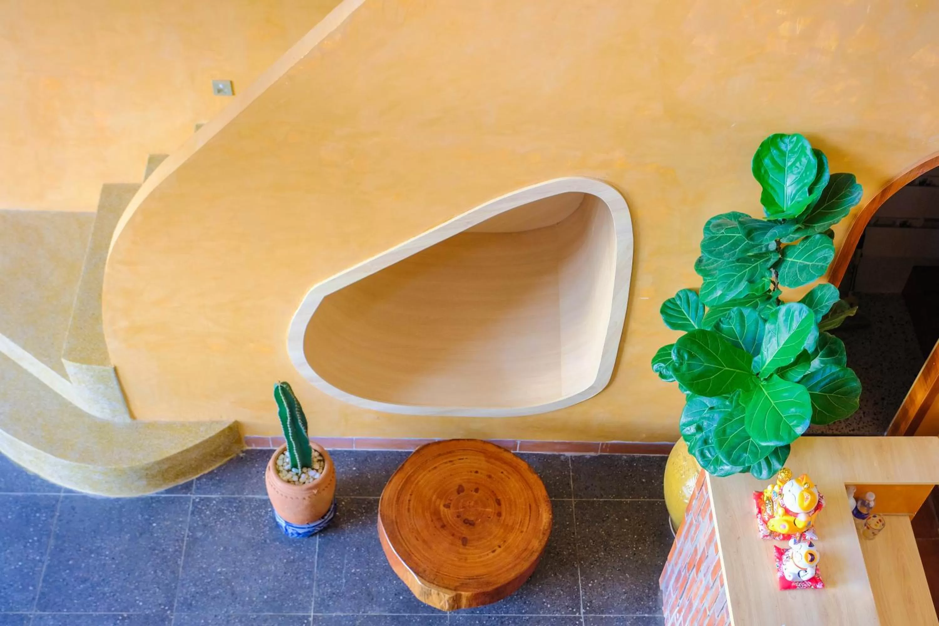 Lobby or reception in Eo Gió Có Homestay