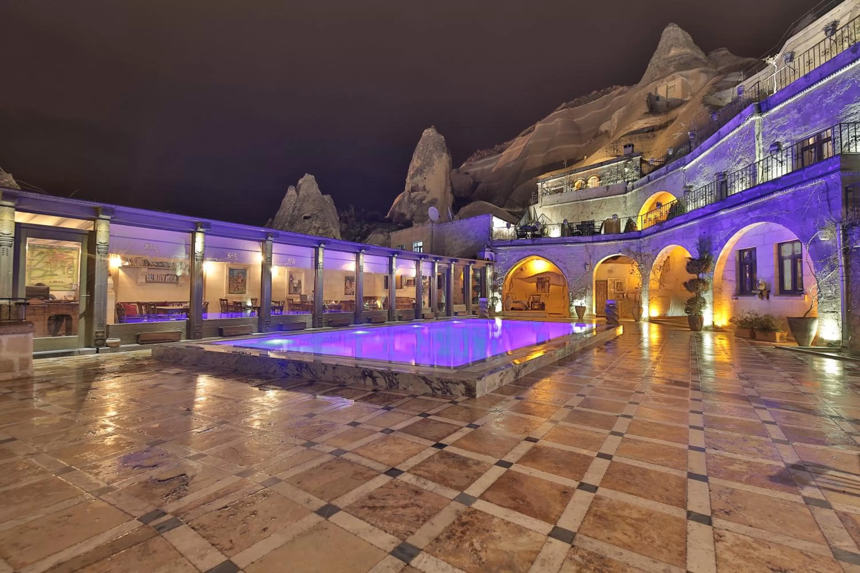 Property building in Local Cave House